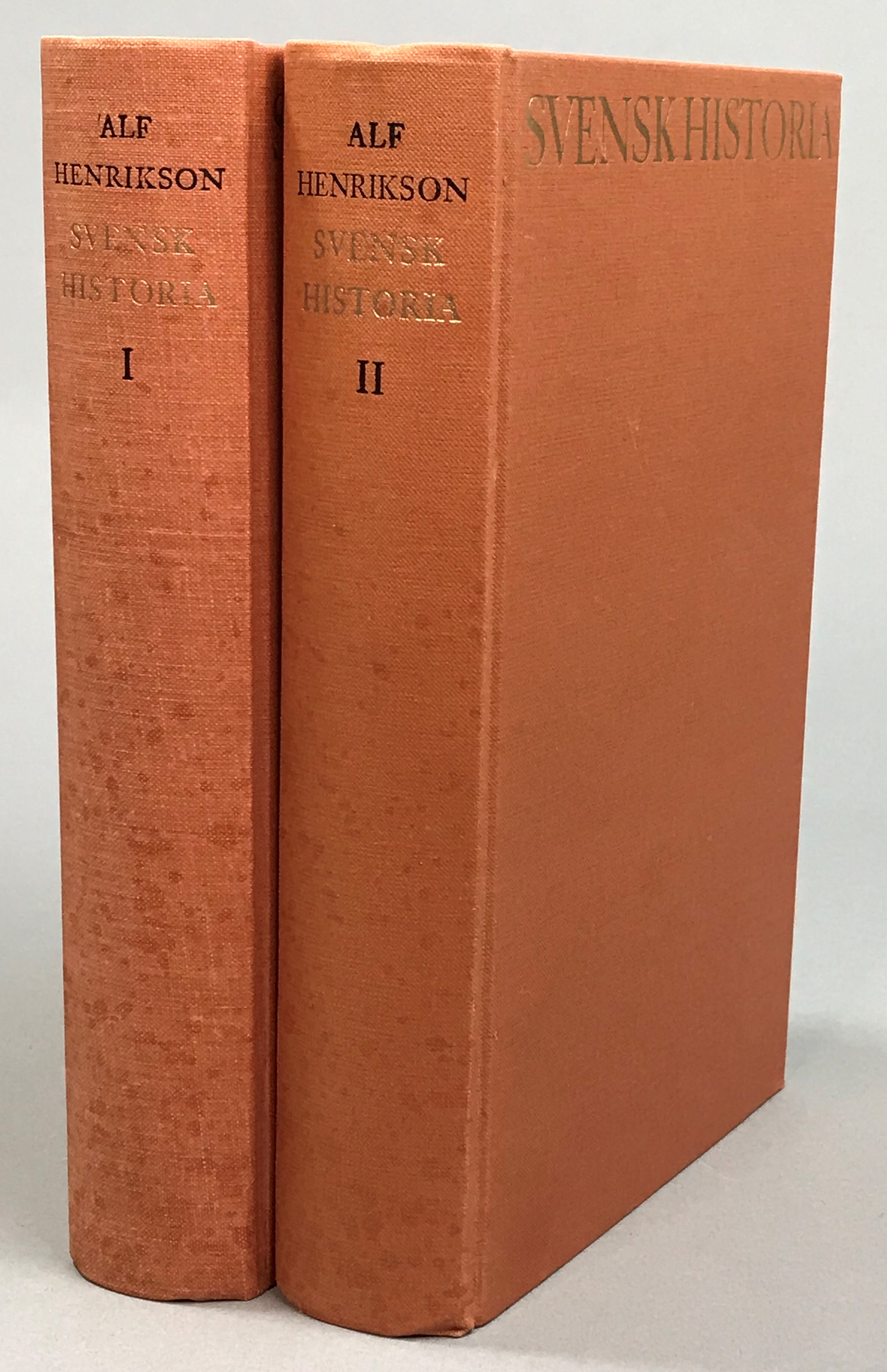 Svensk historia. I-II. Med teckningar av Björn Berg. [Utg. av] Bonniers.