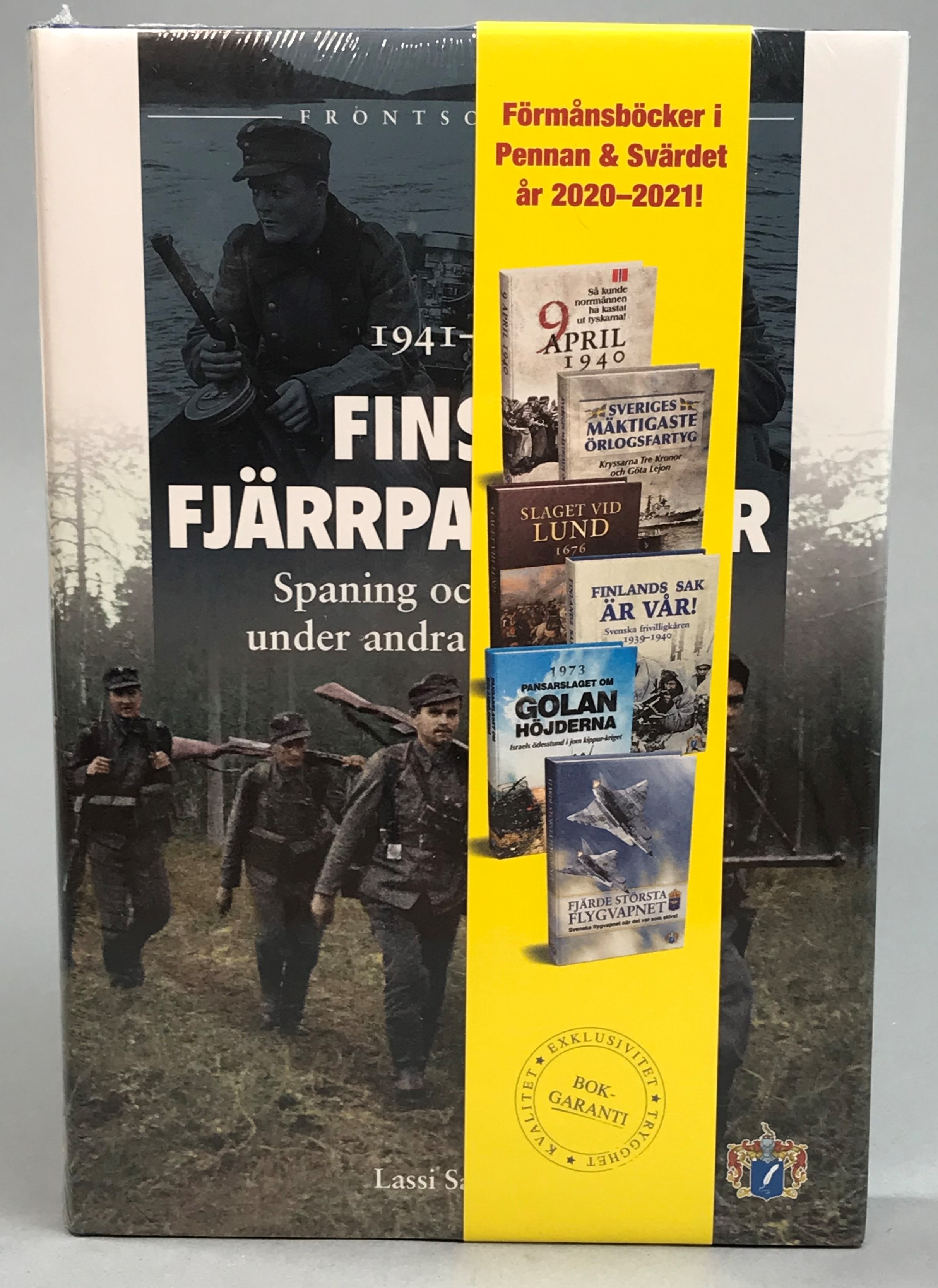 Finska fjärrpatruller 1941-1944. Spaning och sabotage under andra världskriget. Översättning av Mattias Huss. Redaktör: Anders Ehrnborn. Kartor: Samuel Svärd. [Utg. av] Svenskt Militärhistoriskt Bibliotek.