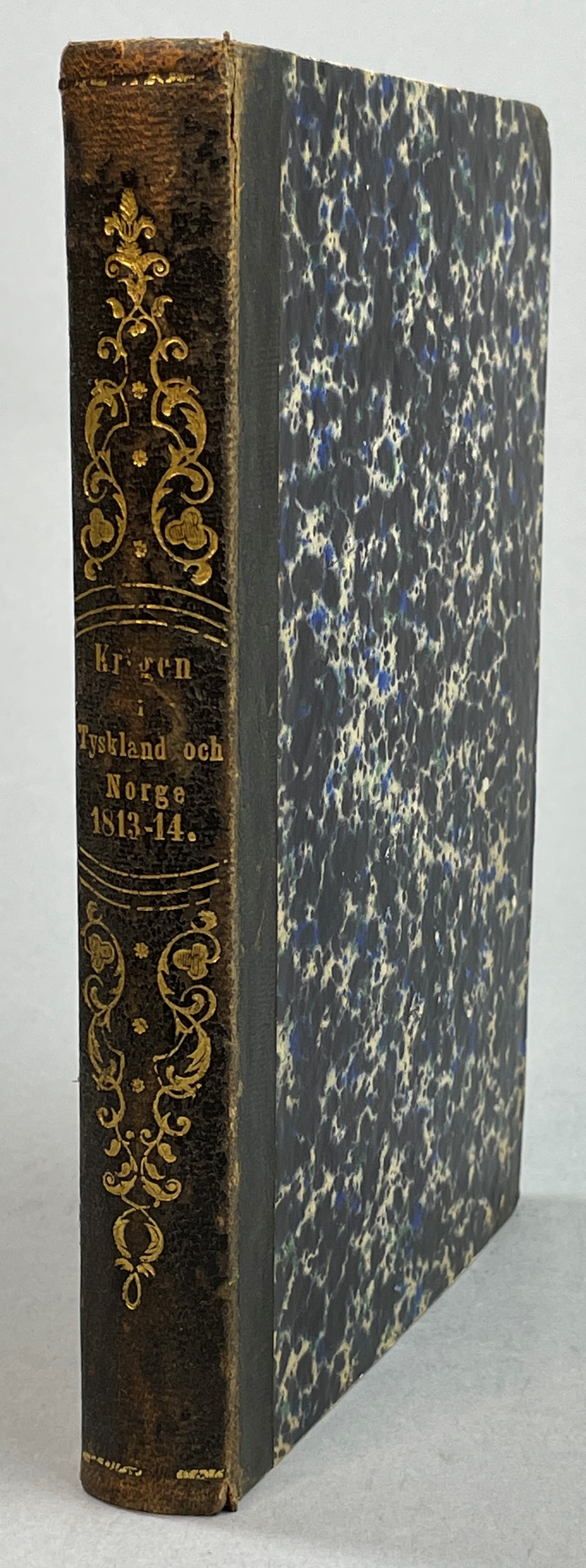 Minnes-anteckningar under 1813 och 1814 årens kampagner uti Tyskland och Norge. Jemte tillägg innefattande kort öfversigt af svenska arméens verksamhet i fälttågen uti Tyskland och Norge 1813 och 1814. Med 14 färglagda planscher och 3 planchartor. [Utg. av] Adolf Bonnier.