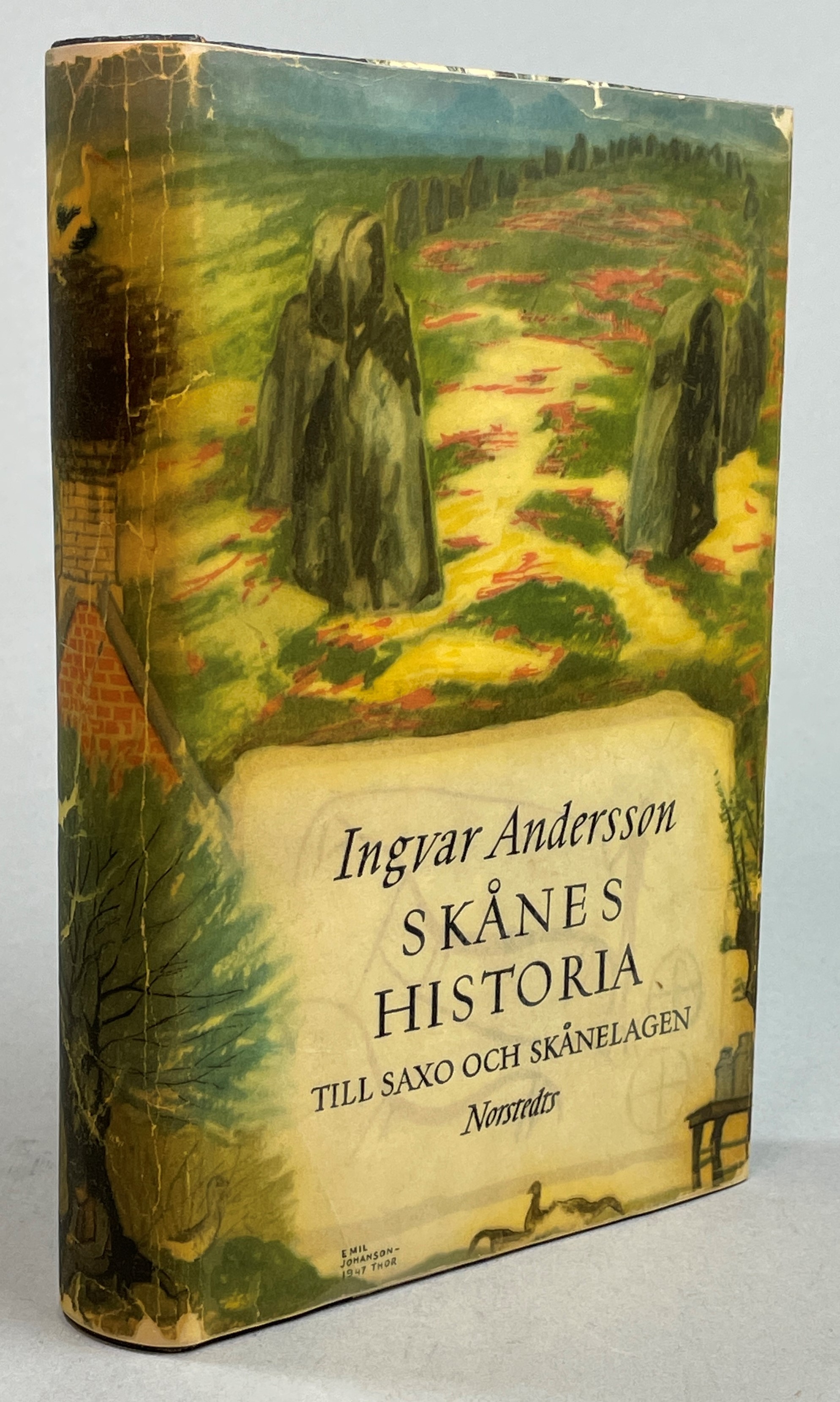 Skånes historia. Till Saxo och skånelagen. Andra upplagan. [Utg. av] P.A. Norstedt & Söners förlag.