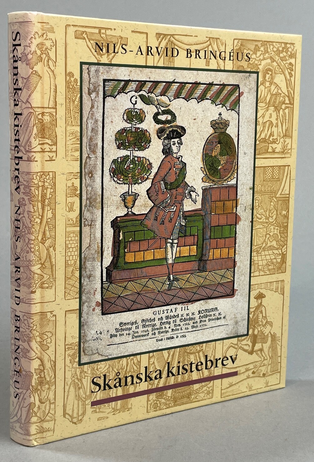 Skånska kistebrev. Berlingska boktryckeriet, N.P. Lundbergs boktryckeri och F.F. Cedergréens boktryckeri. [Utg. av] Carlssons Bokförlag.