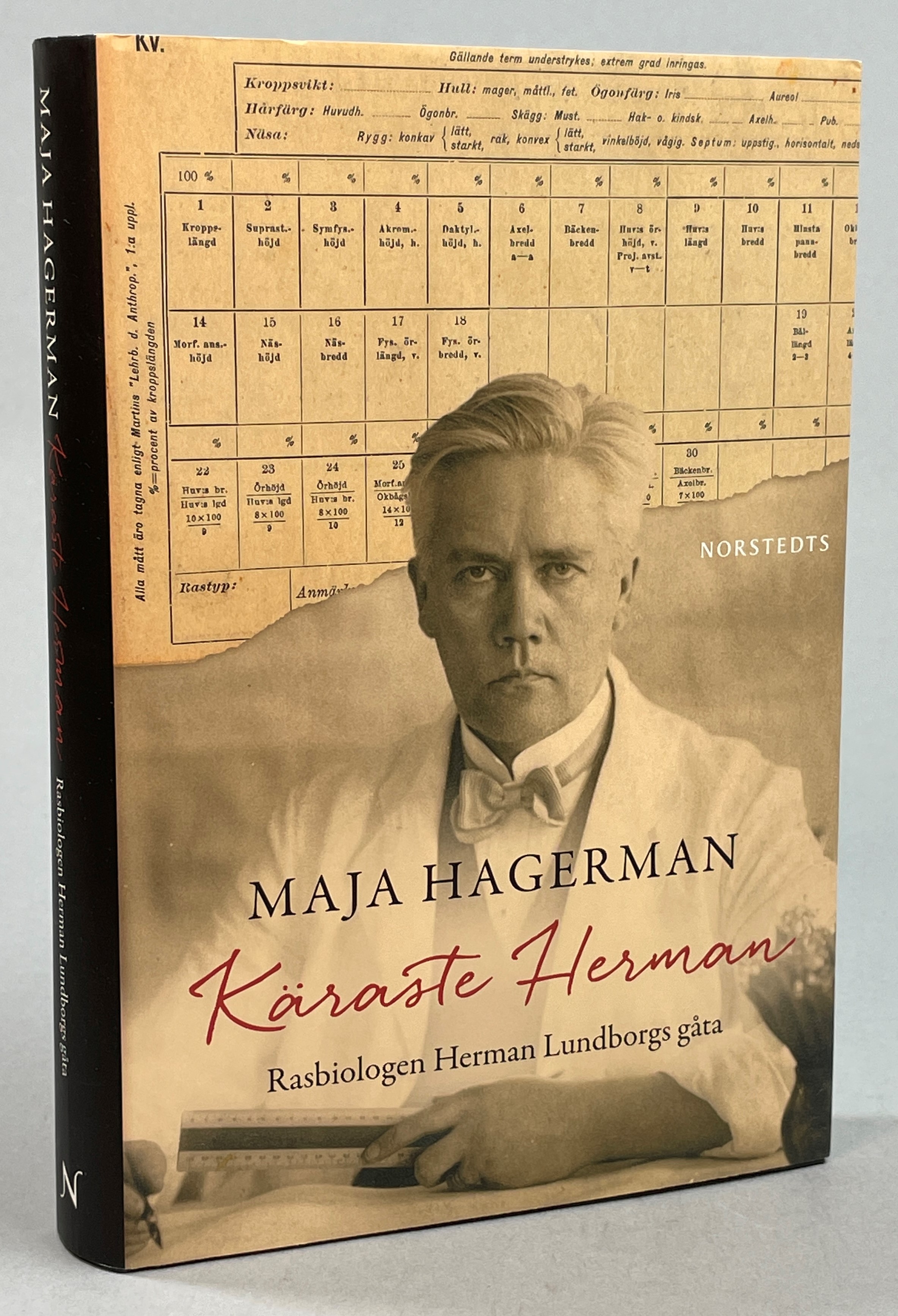 Käraste Herman. Rasbiologen Herman Lundborgs gåta. [Utg. av] Norstedts.