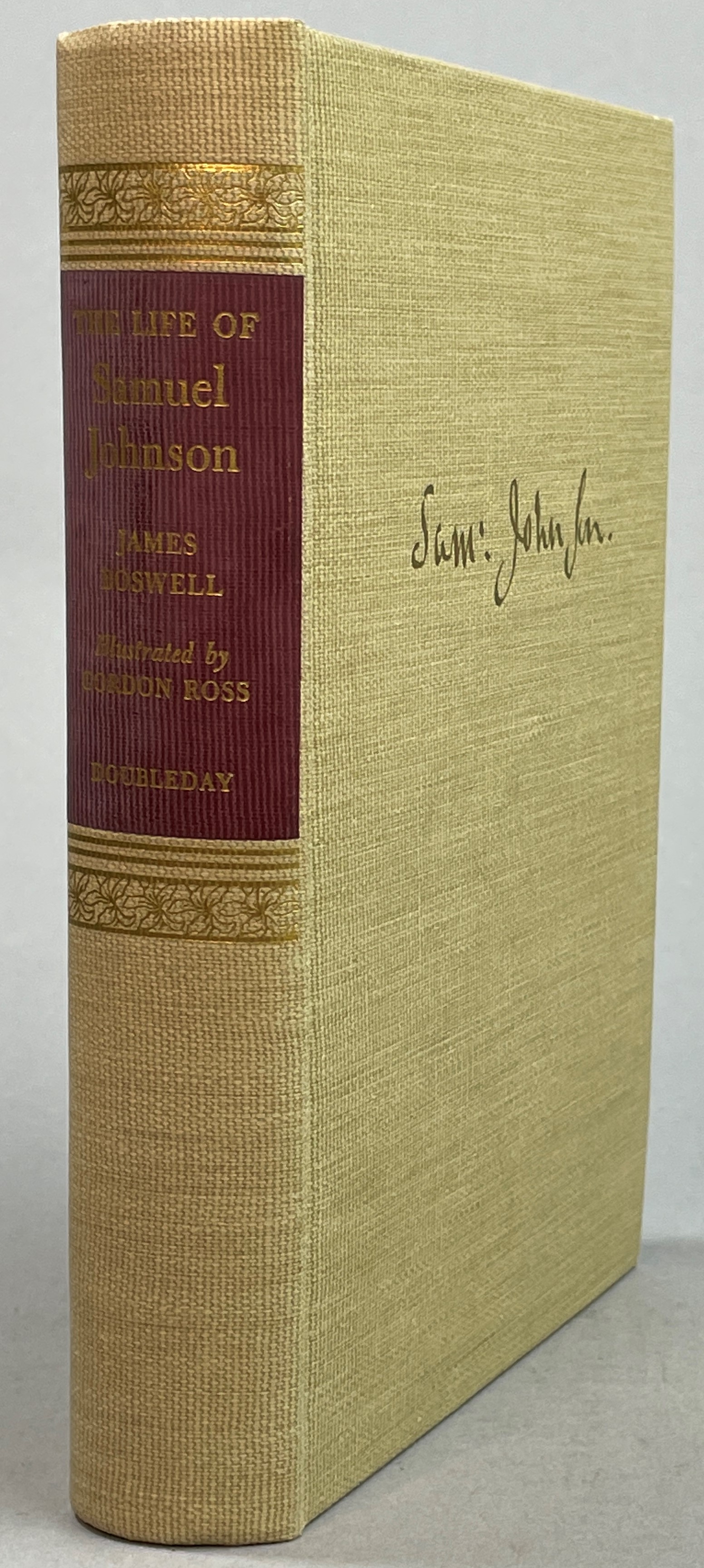 The life of Samuel Johnson. Illustrations by Gordon Ross.