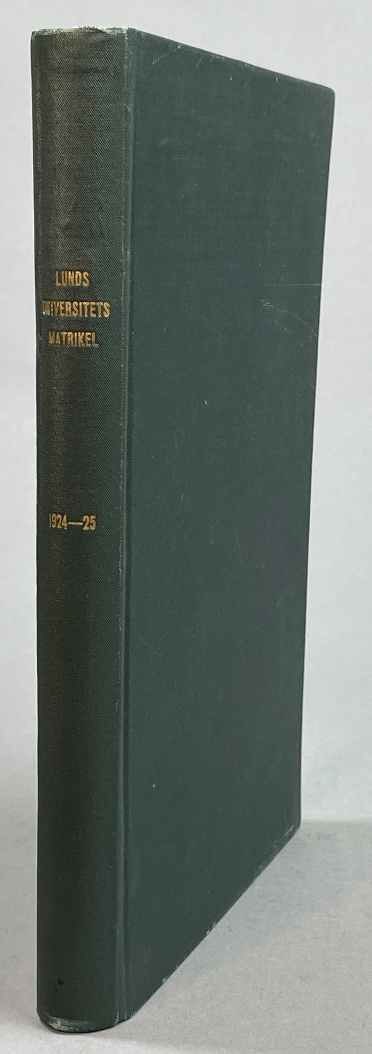 Lunds universitets matrikel. Läsåret 1924-1925. Utgiven af A. Malm och P. Wilner.