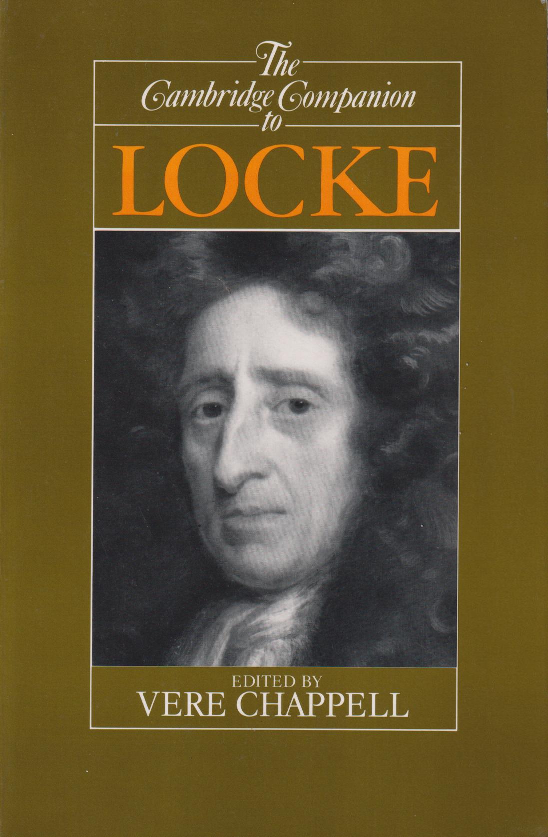 The Cambridge companion to Locke.