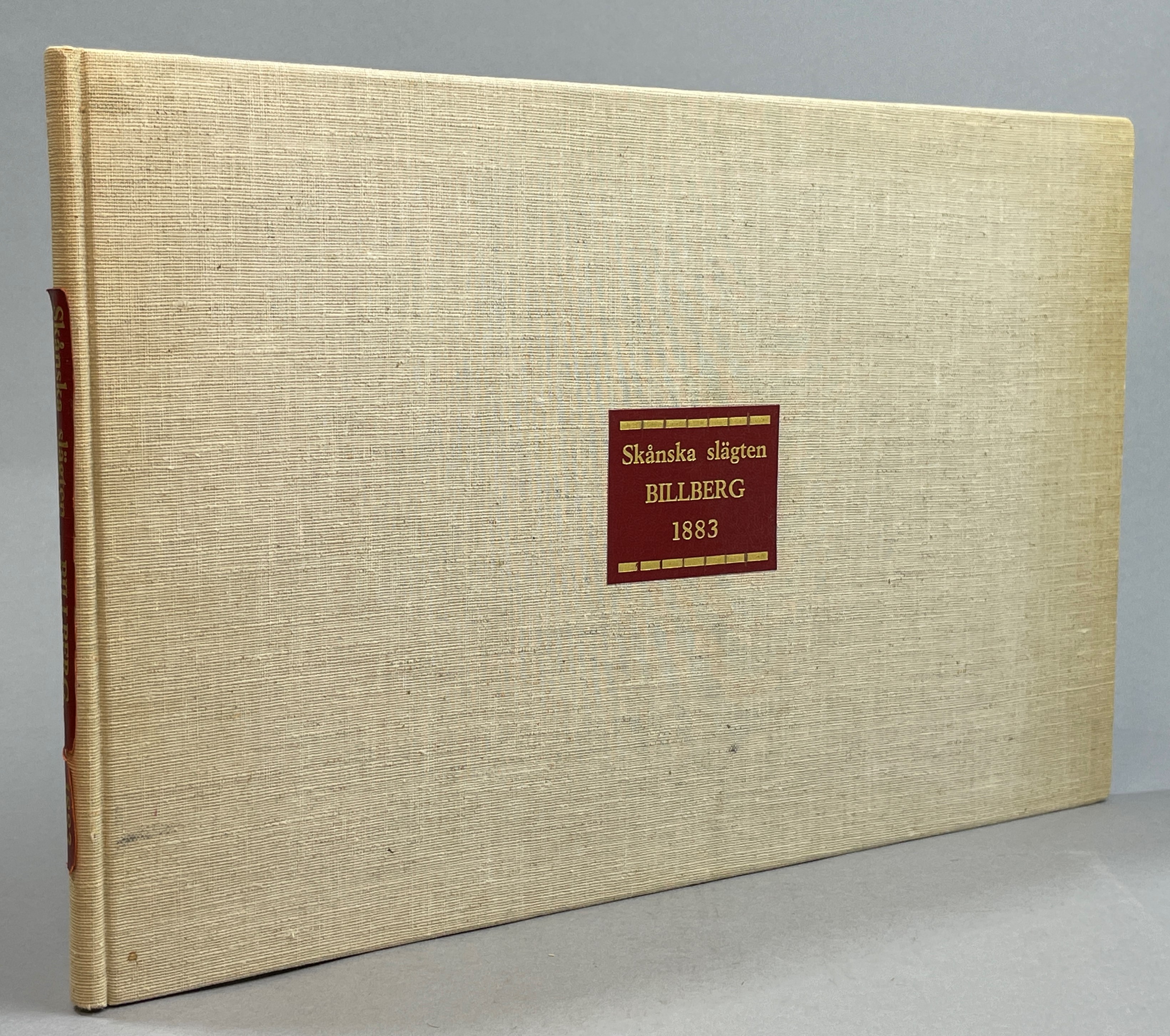 Skånska slägten Billberg [utarbetade af F. Th Billbergh].