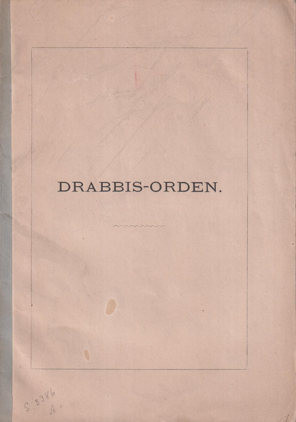 Drabbis-orden.