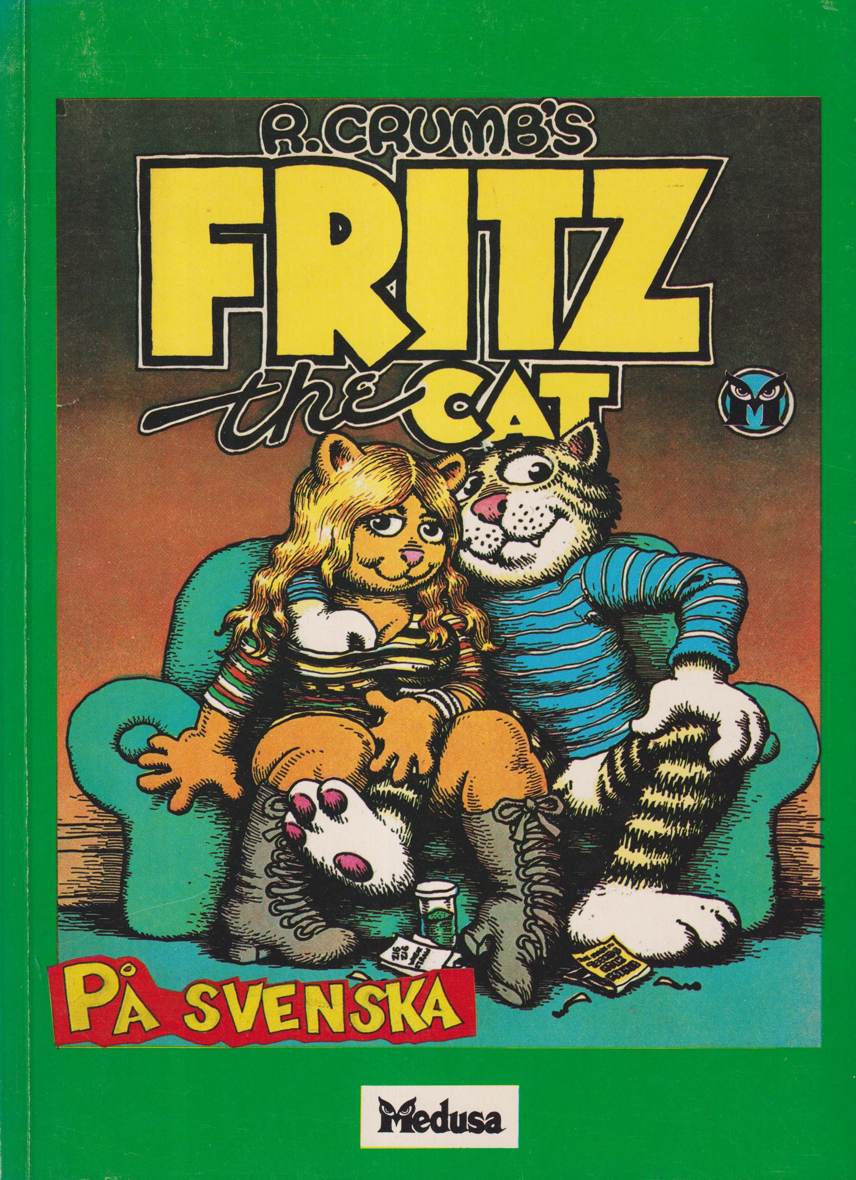R. Crumb's Fritz the Cat. Svensk text: Lars Andreasson. [Utg. av] Medusa.