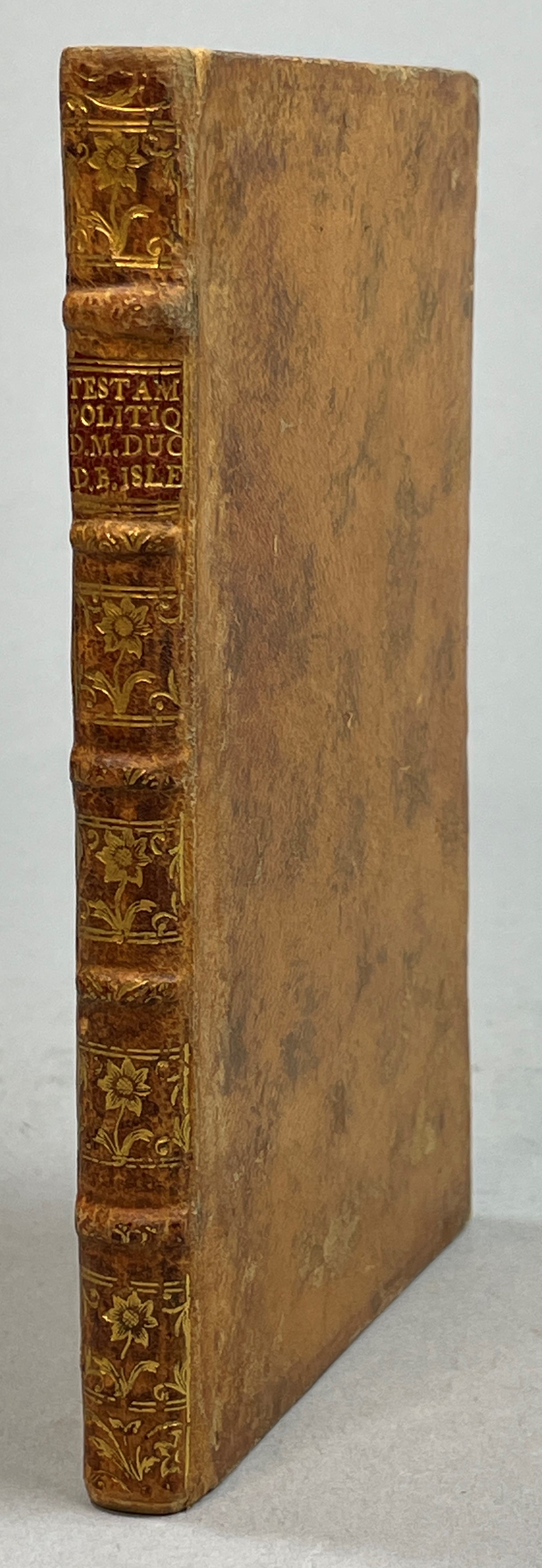 Testament Politique Du Maréchal Duc De Belle-Isle.