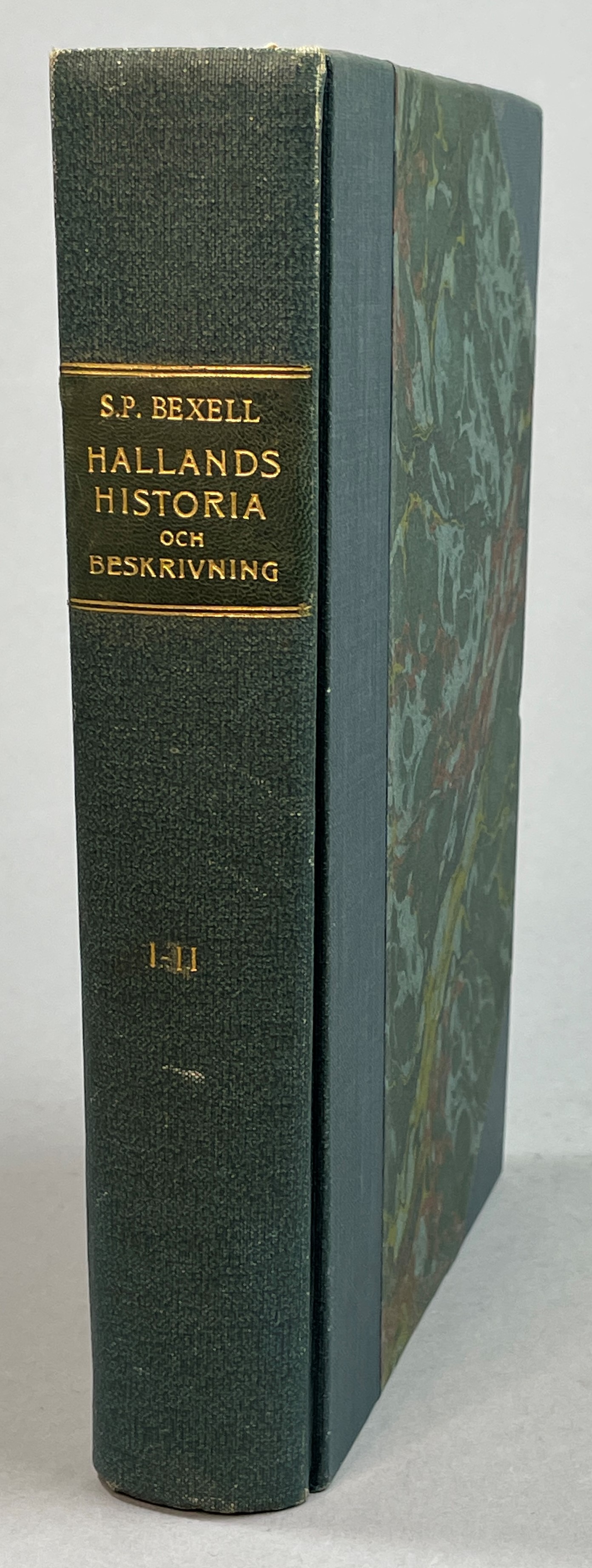 Hallands historia och beskrivning. Första delen. [... Andra delen; ... Supplement. Ur författarens efterlämnade papper samlat och ordnat av Rolf G. Bexell]. Ny upplaga utgiven av tidn. Hallands redaktion.