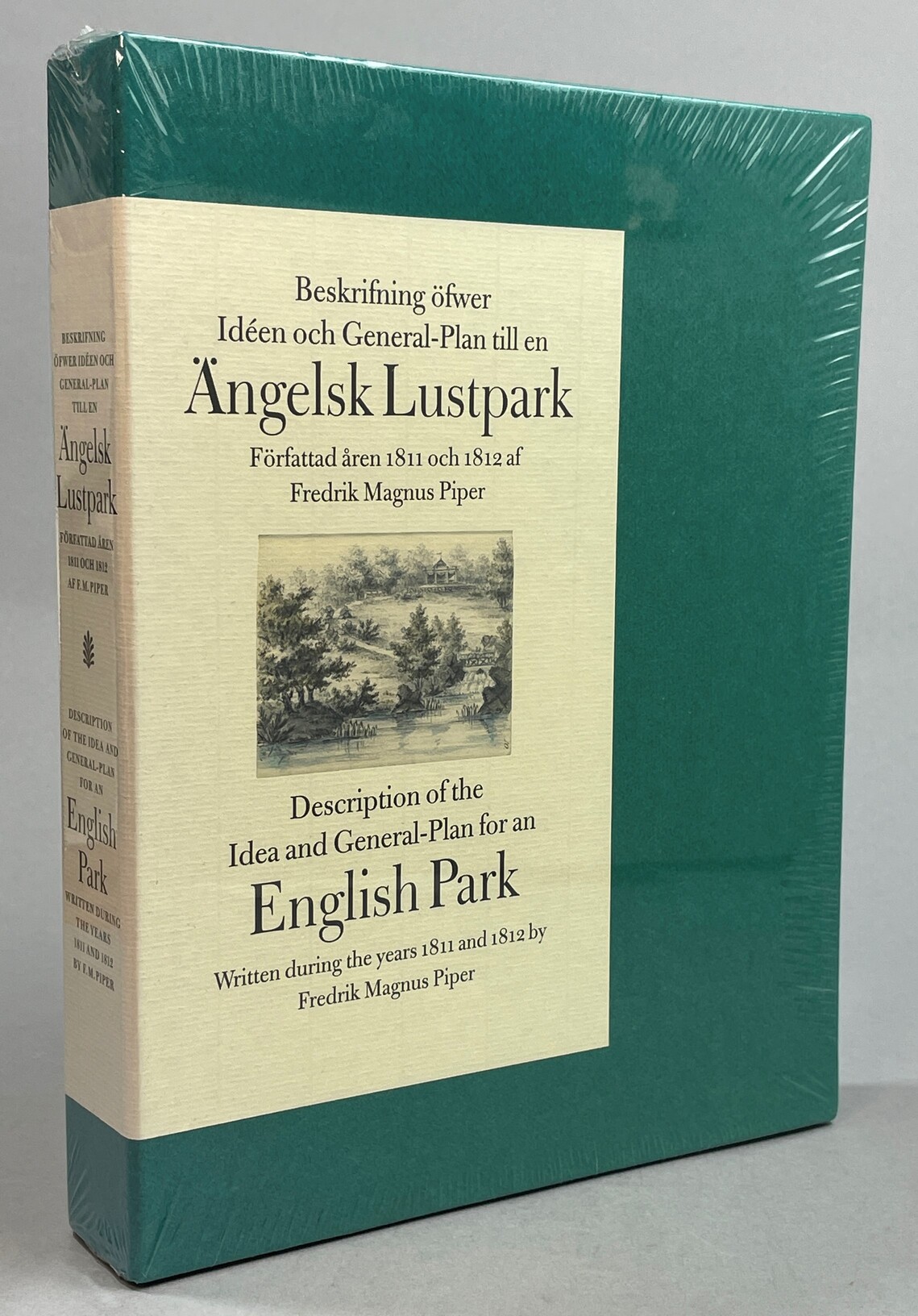 Beskrifning öfwer idéen och general-plan till en ängelsk lustpark, författad under åren 1811 och 1812 af F. M. Piper.