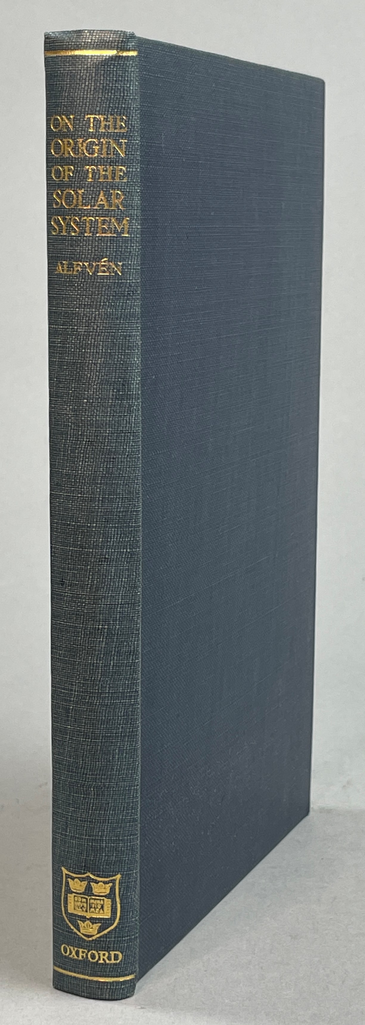On the origin of the solar system by H. Alfvén ...