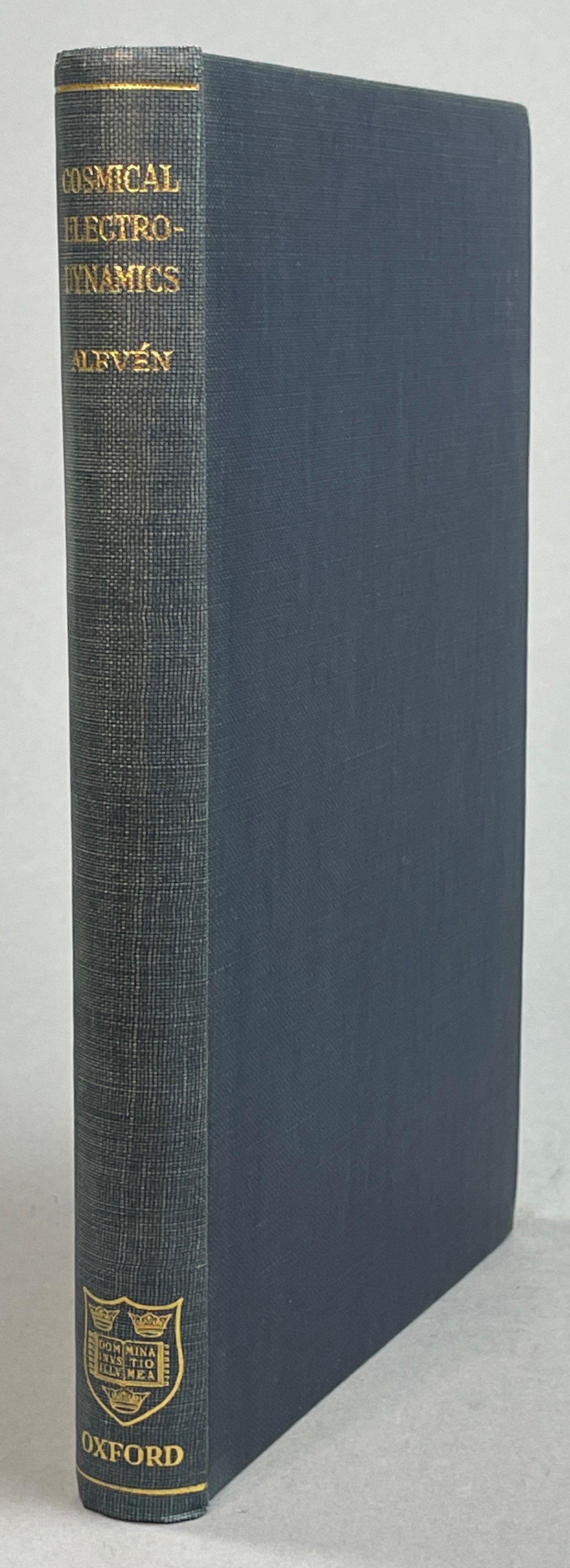 Cosmical electrodynamics by H. Alfvén ...