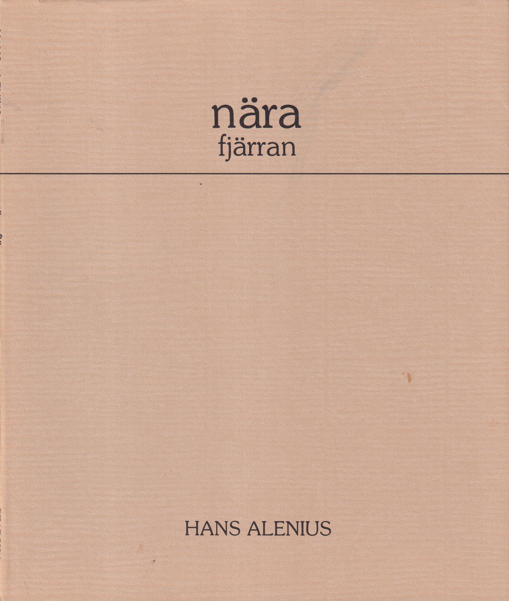 Nära - fjärran.