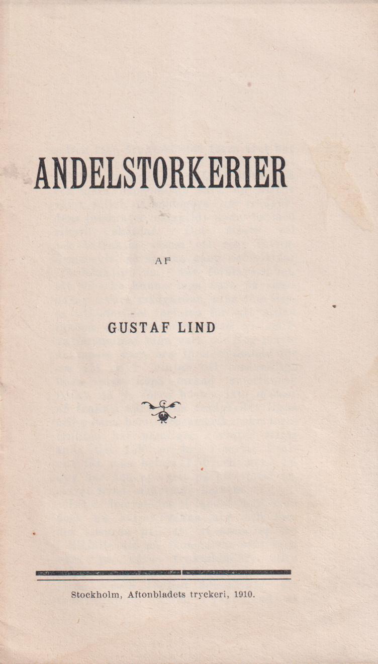 Andelstorkerier.