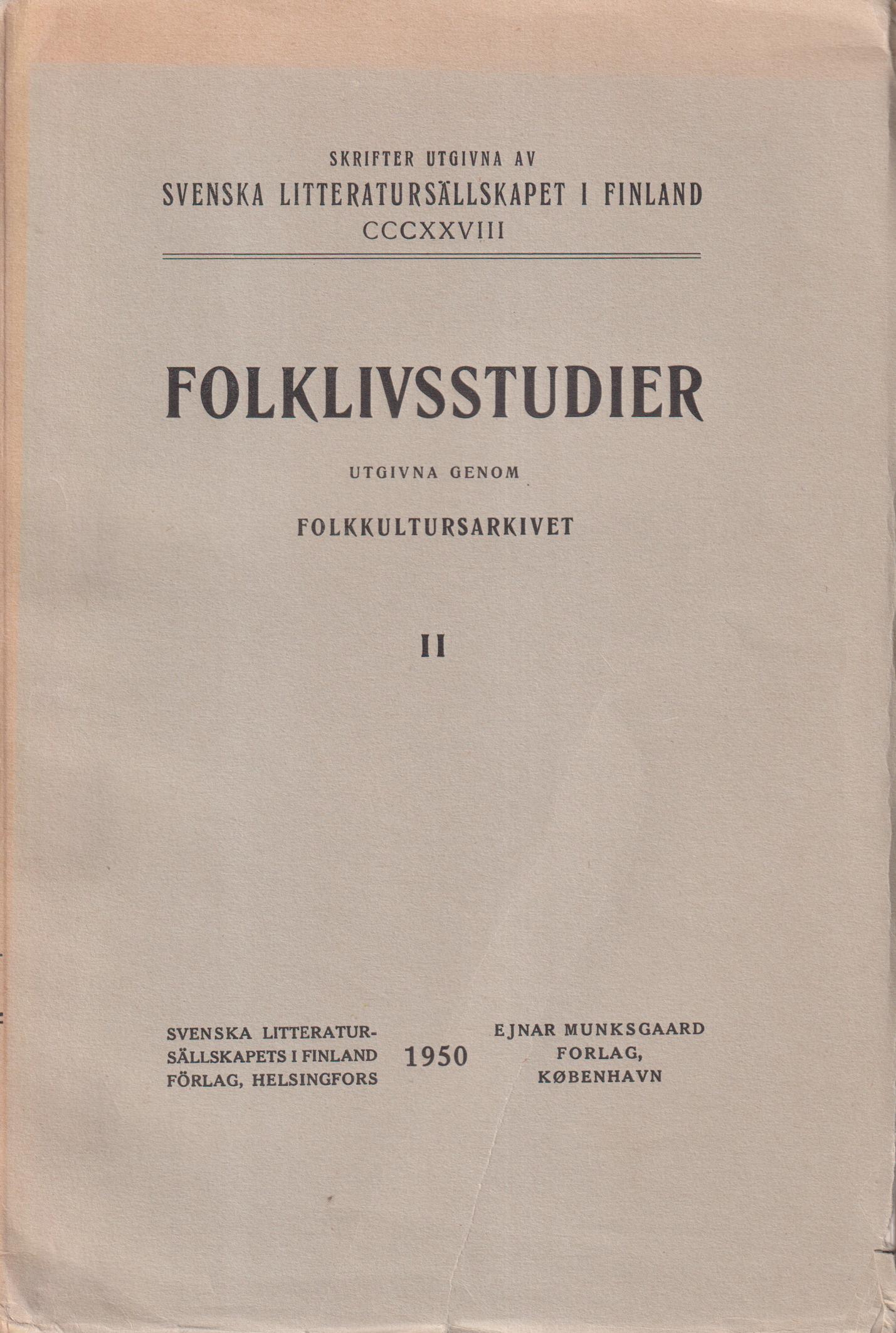 Det gamla byggnadsskicket i Kronoby av Hagar Nikander. Stadsplan och byggnadsskick i Borgå intill år 1834 av Carl Jacob Gardberg.
