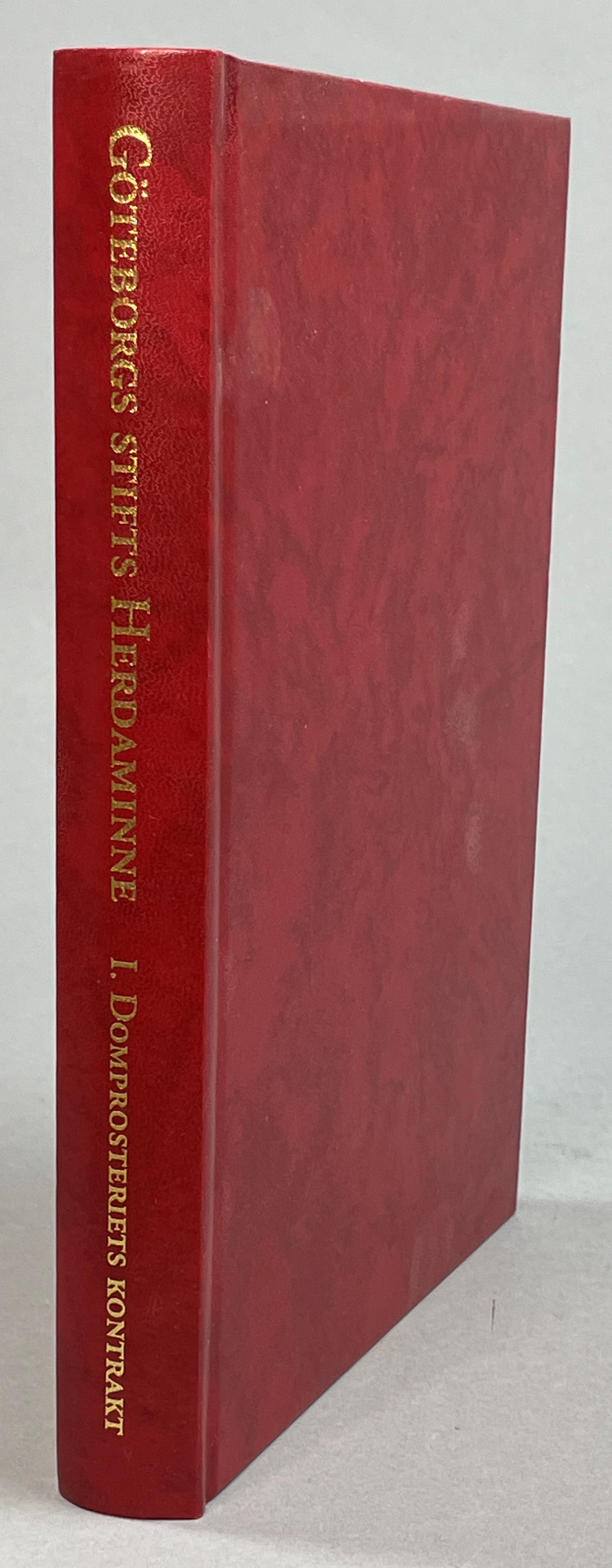 Göteborgs stifts herdaminne 1620-1999. I. Domprosteriets kontrakt. [Utg. av] Tre Böcker Förlag AB & Göteborgs stiftshistoriska sällskap.