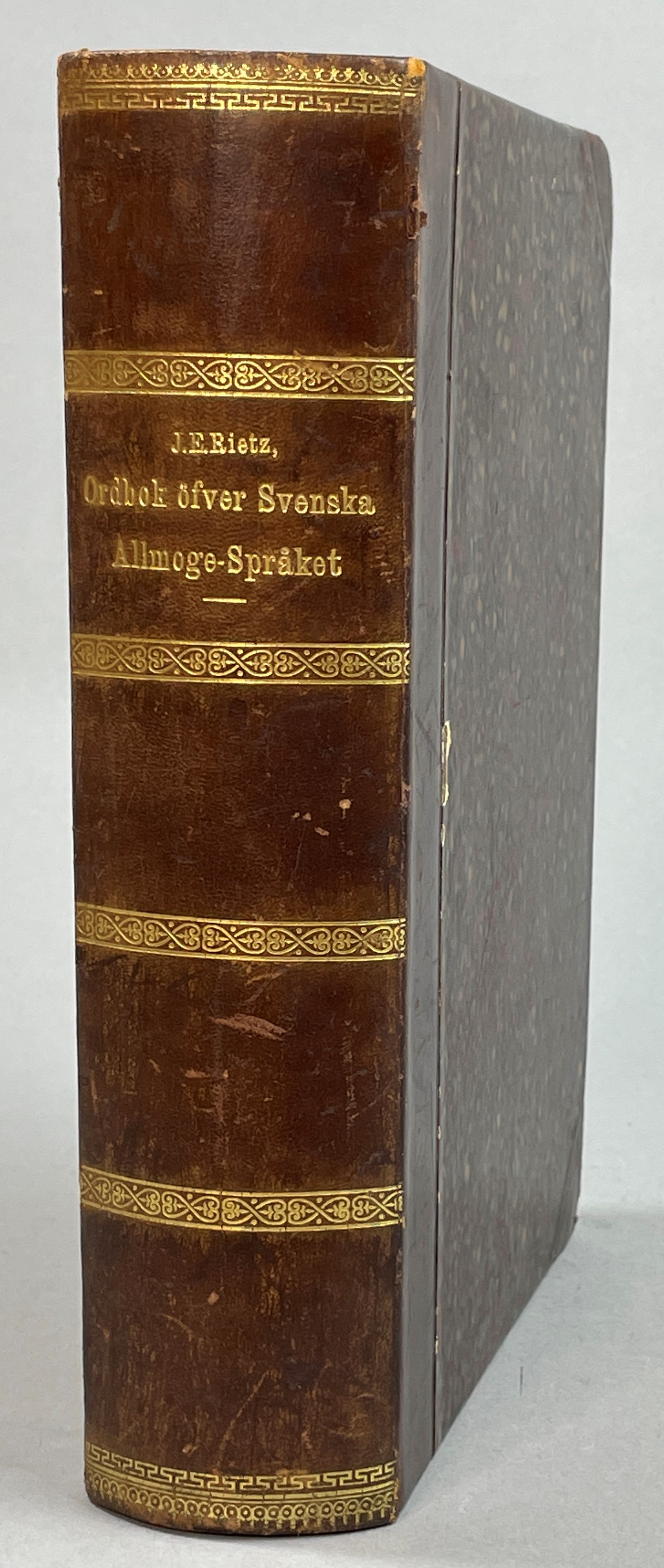 Svenskt dialektlexikon. Ordbok öfver svenska allmogespråket av Johan Ernst Rietz ... [Utg. av] B.A. Cronholm.