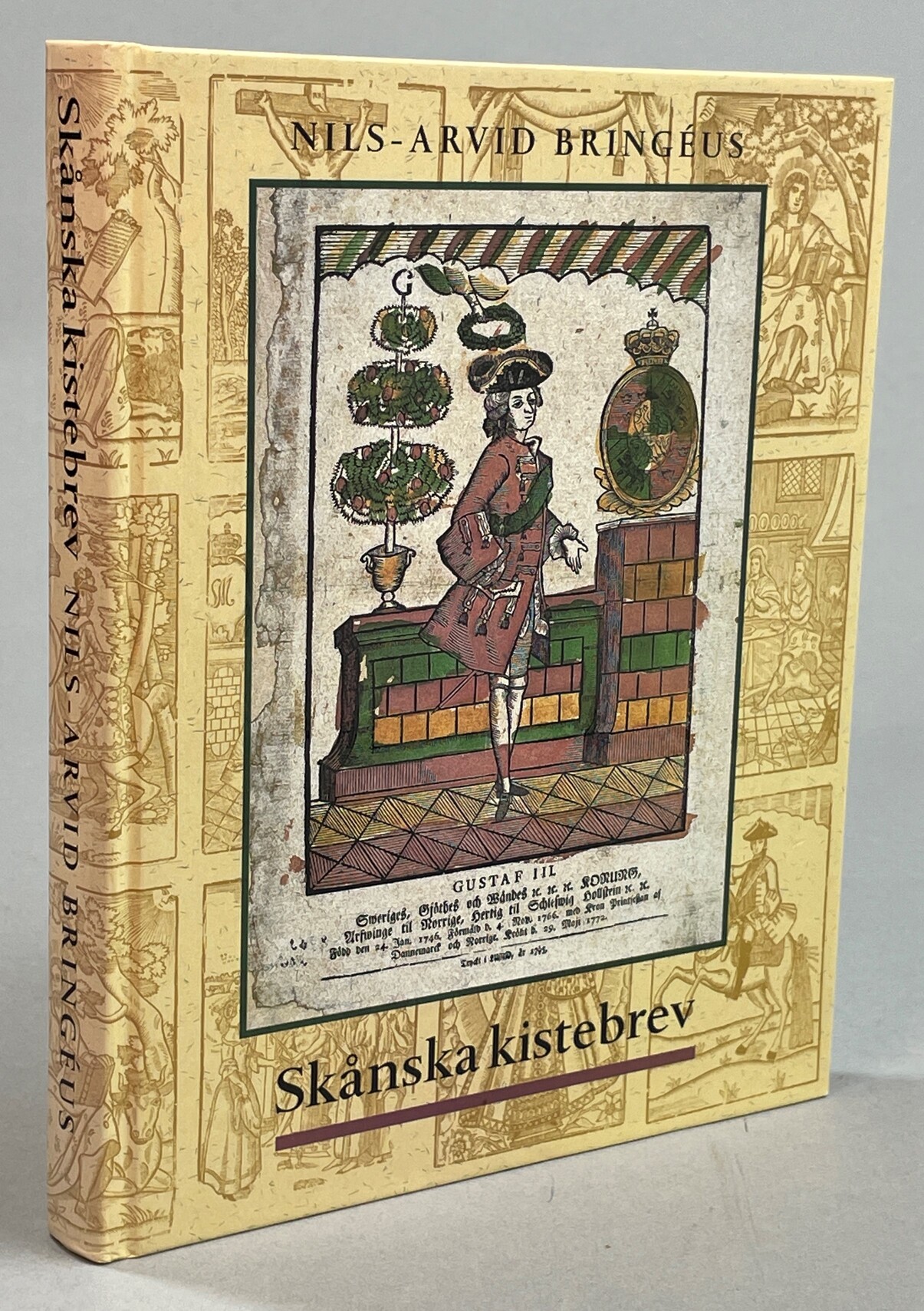 Skånska kistebrev. Berlingska boktryckeriet, N.P. Lundbergs boktryckeri och F.F. Cedergréens boktryckeri. [Utg. av] Carlssons Bokförlag.