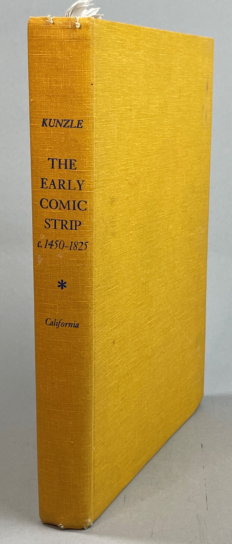 The early comic strip. Narrative strips and picture stories in the European Broadsheet from c. 1450 to 1825