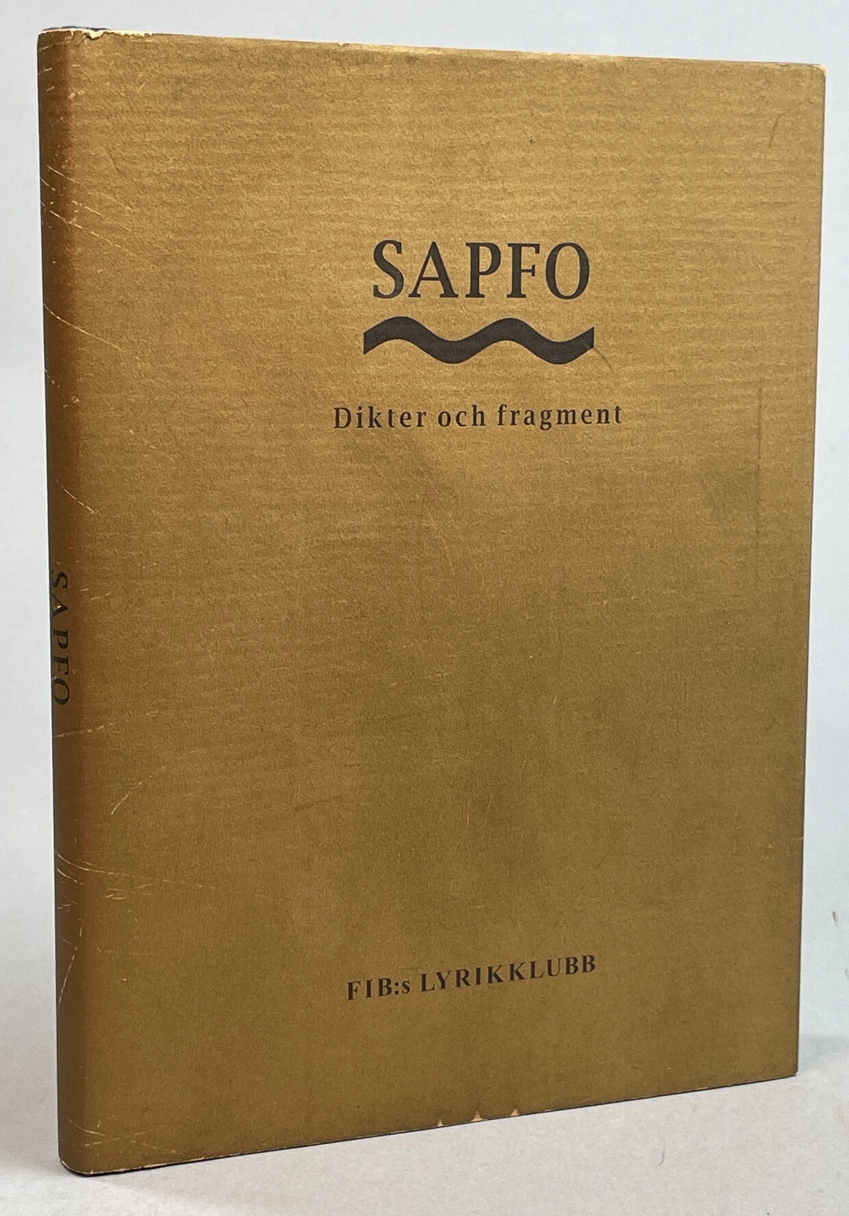 Dikter och fragment. Tolkning från grekiskan, inledning och kommentarer: Vasilis Papageorgiou, Magnus William-Olsson. [Utg. av] FIB:s lyrikklubb.