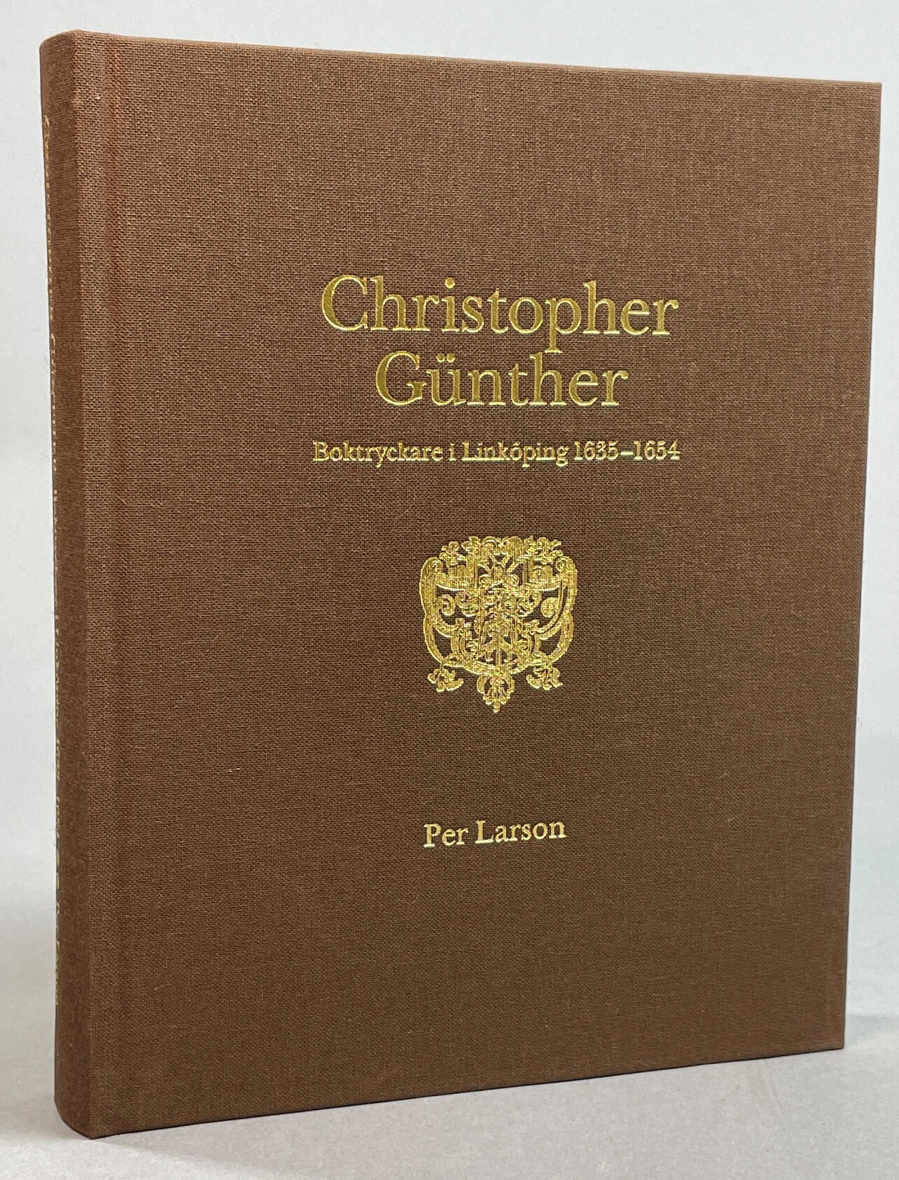 Christopher Günther. Boktryckare i Linköping 1635-1654.