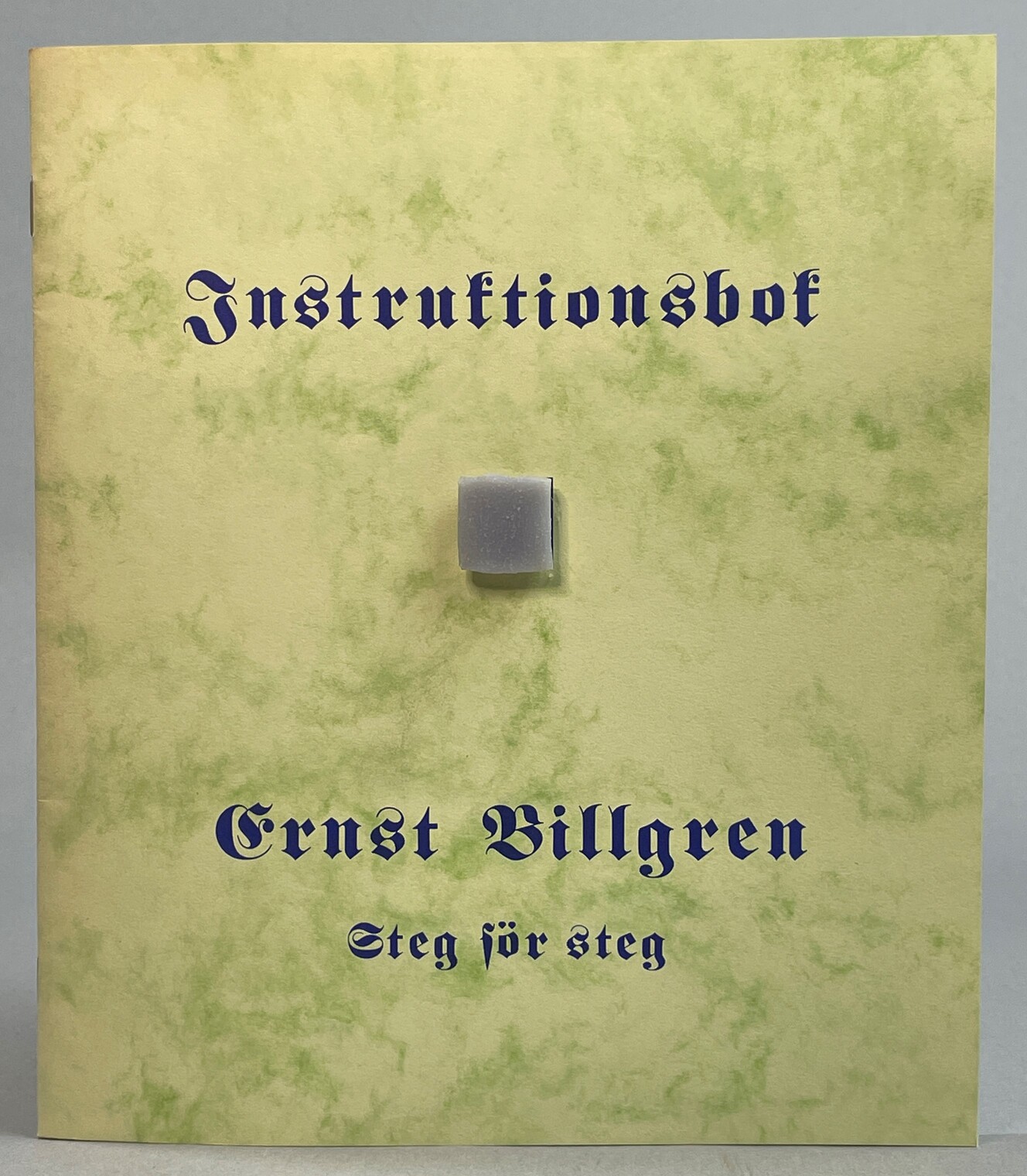 Instruktionsbok. Steg för steg. [Utg. av] Norrköpings konstmuseum.