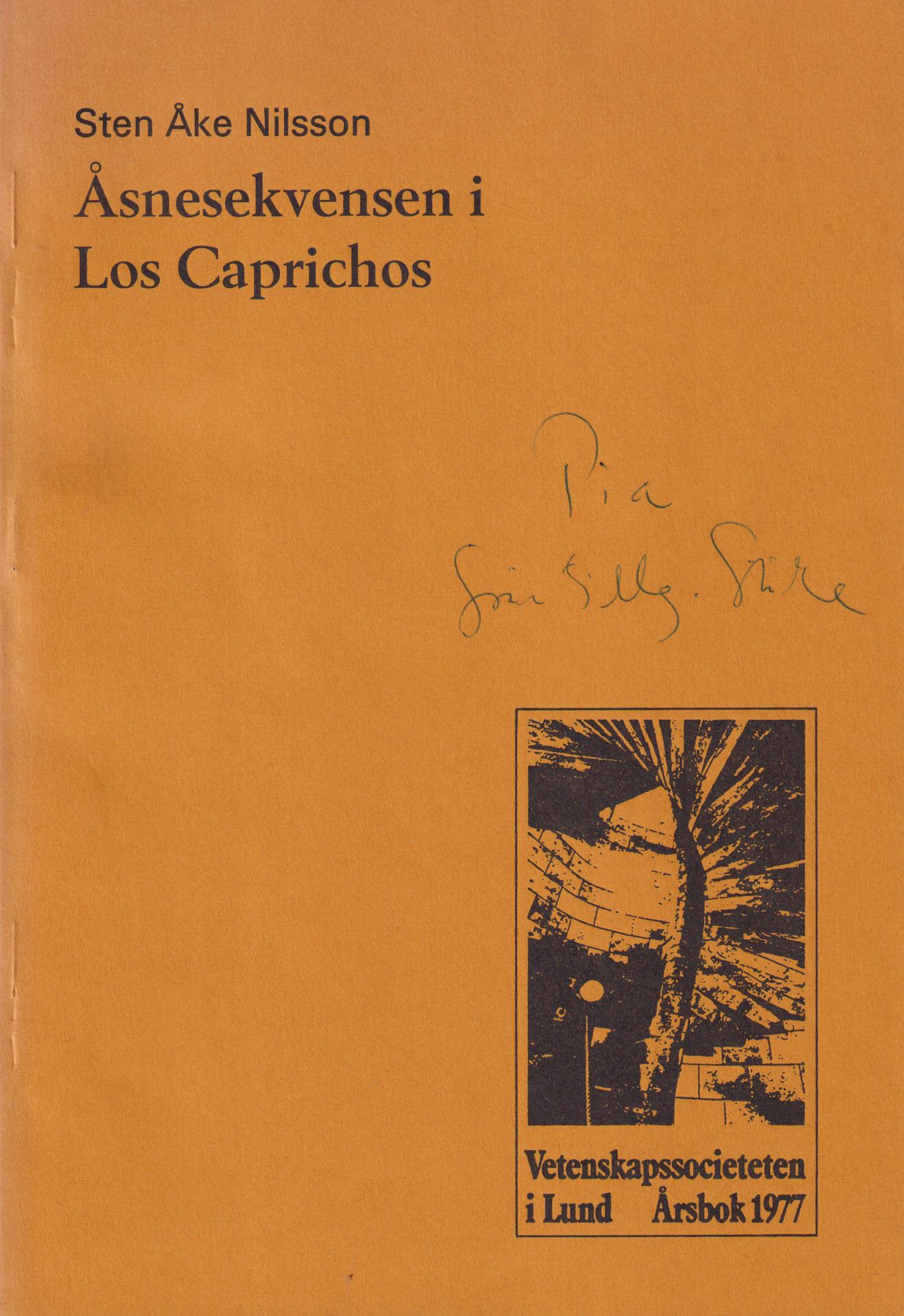 Åsnesekvensen i Los Caprichos. + Appendix.
