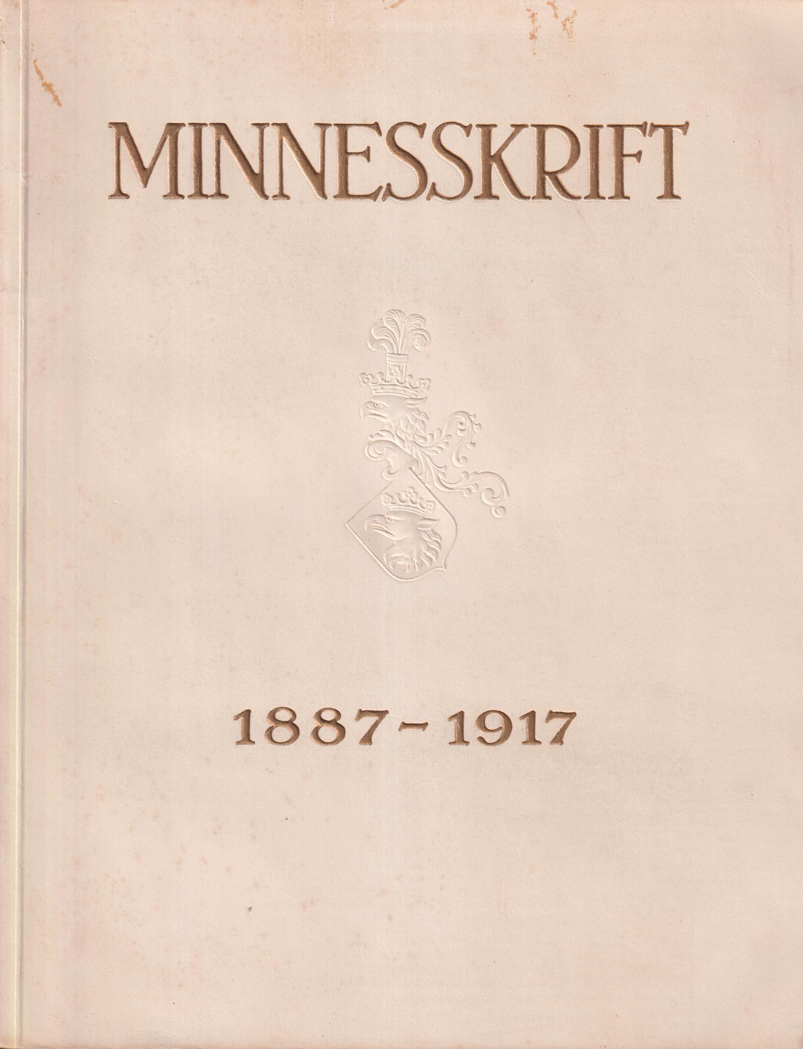 Malmö spårvägsaktiebolag och Malmö stads spårvägar 1887-1917. Minnesskrift.