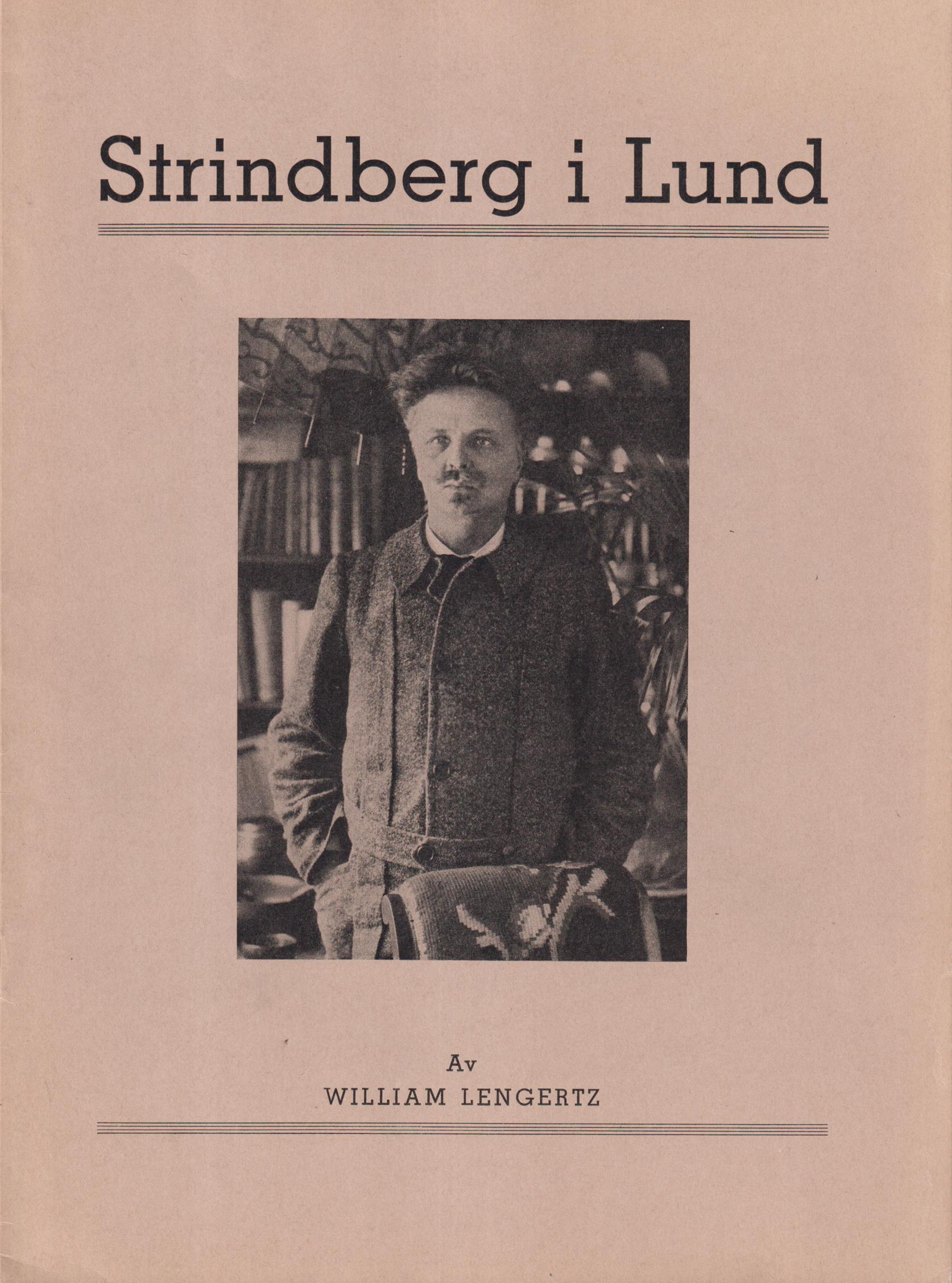 Strindberg i Lund.