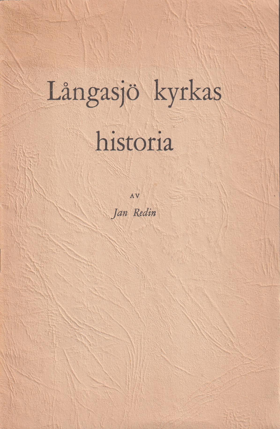 Långasjö kyrkas historia.