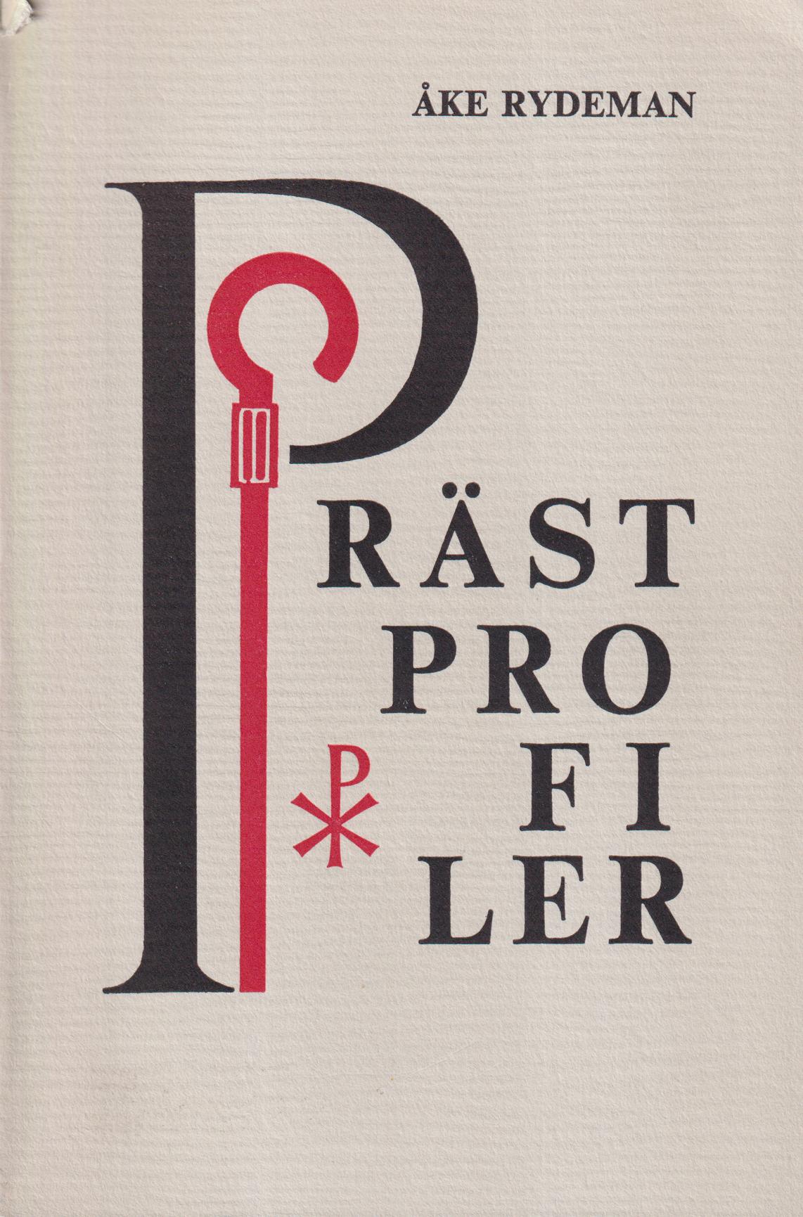 Prästprofiler [1]. Minnesteckningar vid prästmötet i Växjö 1972.