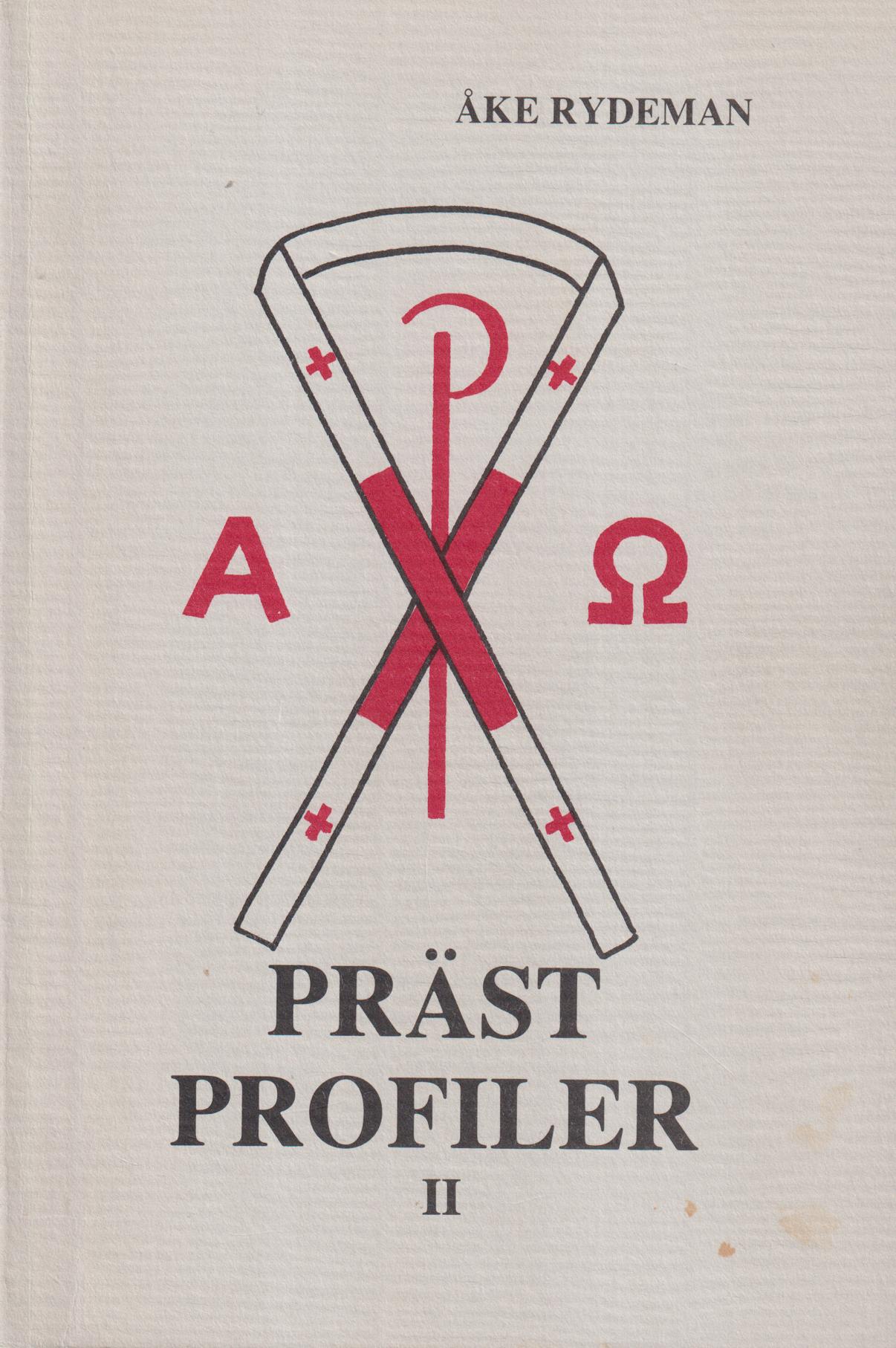 Prästprofiler II. Minnesteckningar vid prästmötet i Växjö 1978.