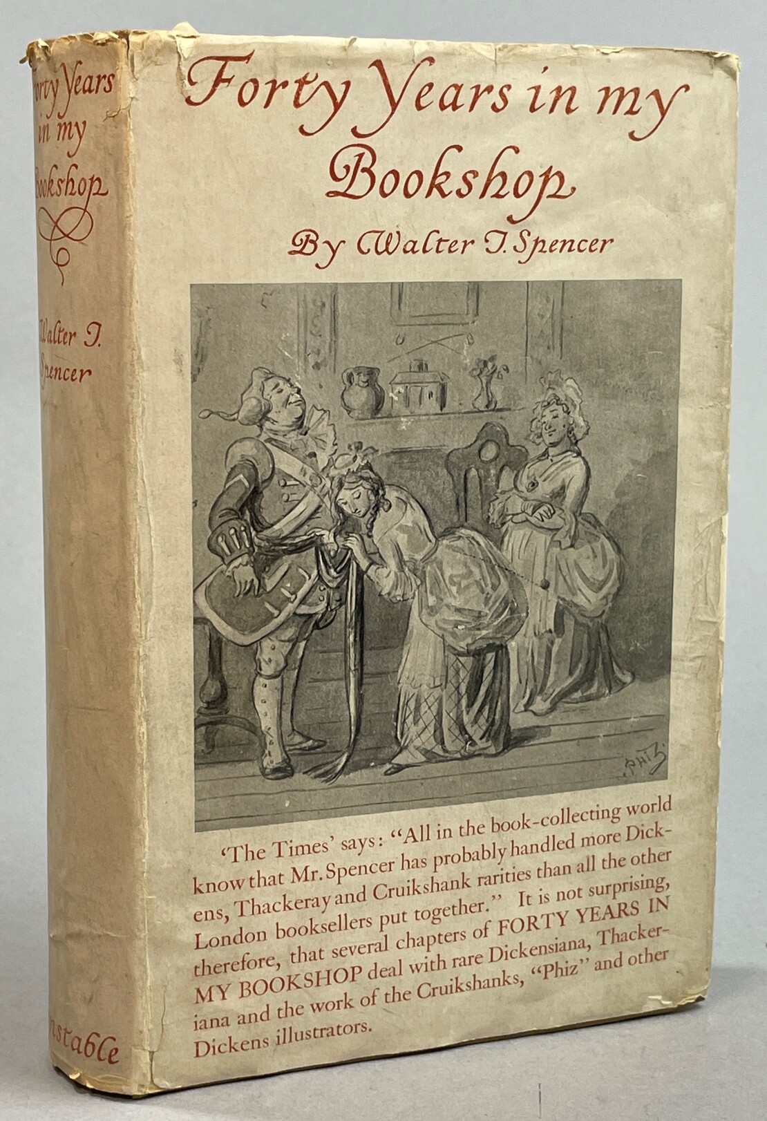Forty years in my bookshop. Edited with an introduction by Thomas Moult. With illustrations in colour and black and white.