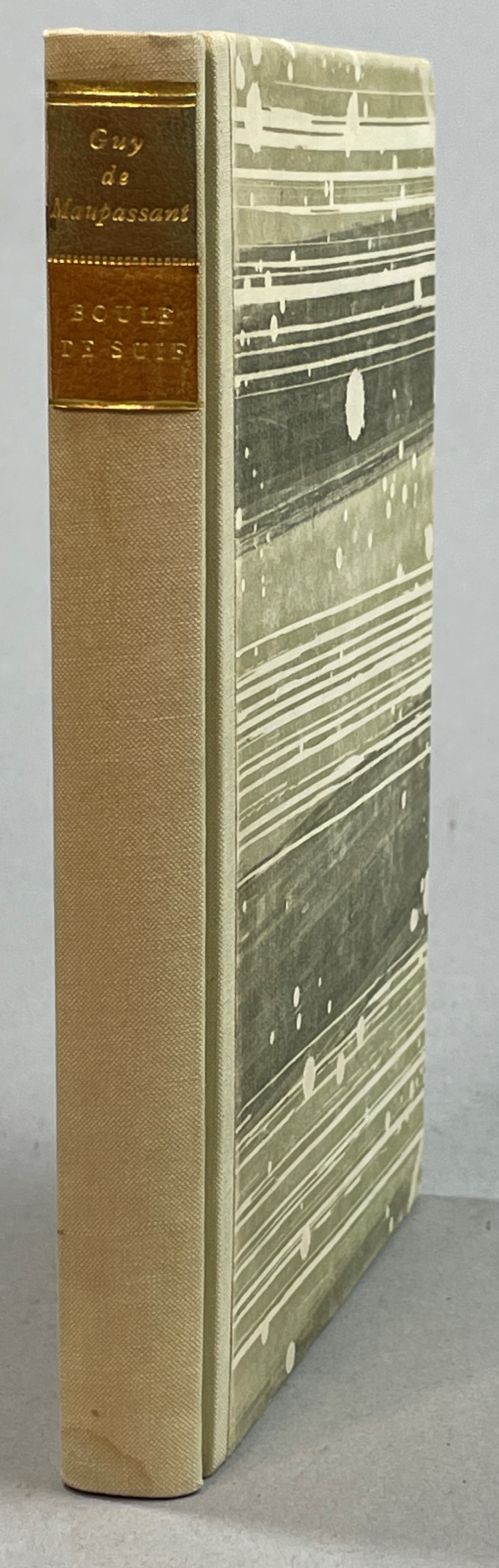 Boule de Suif. En novell. Illustrerad av Adolf Hallman. [Utg. av] Albert Bonniers Förlag.