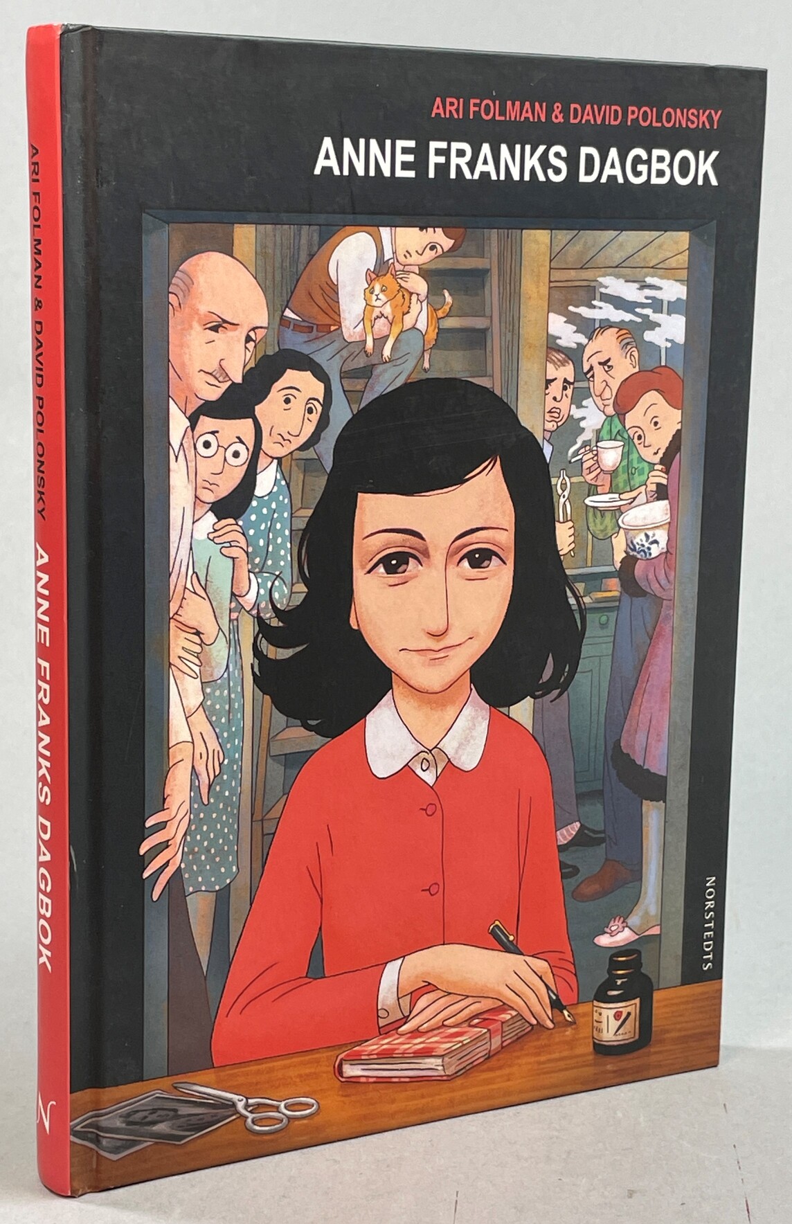 Anne Franks dagbok. Översättning Per Holmer. [Utg. av] Norstedts.