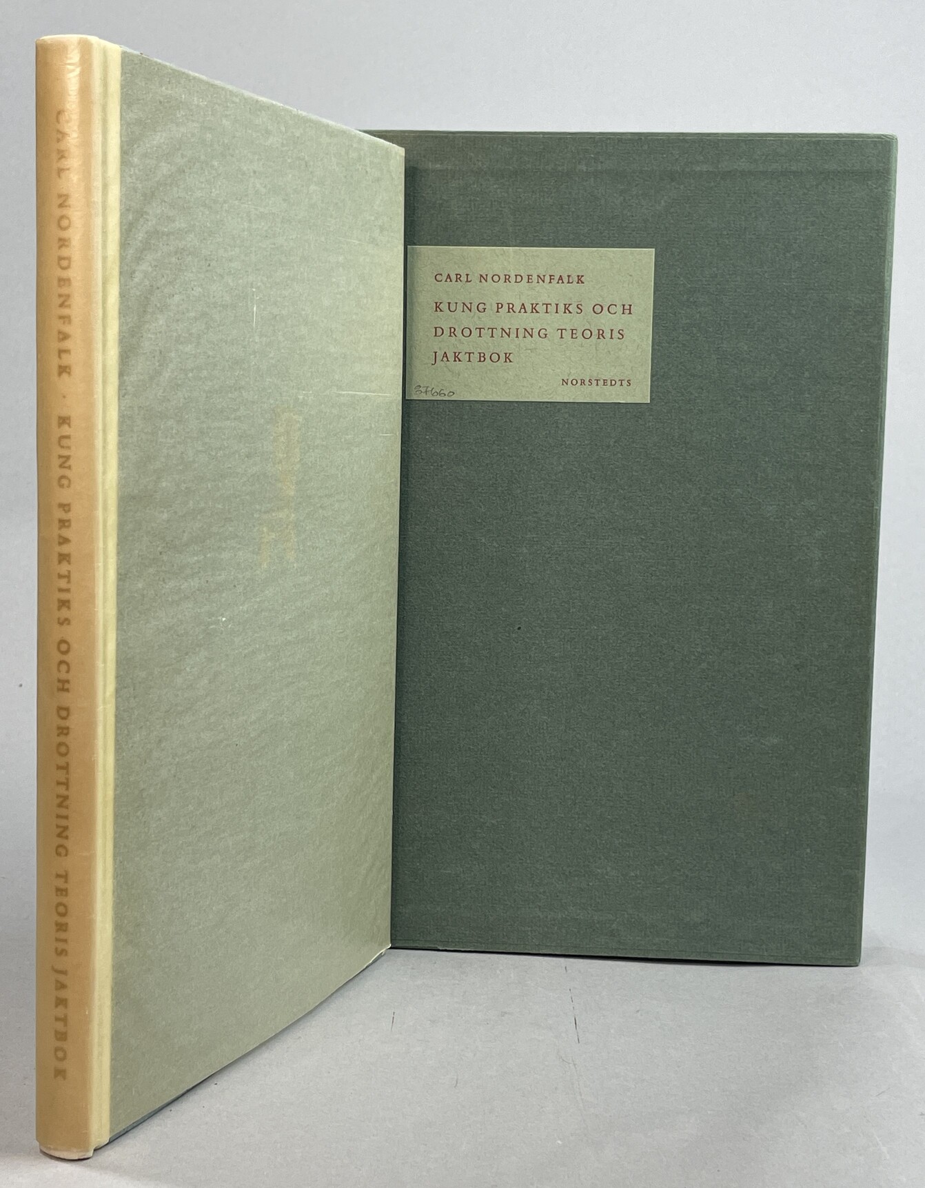 Kung Praktiks och drottning Teoris jaktbok. Le livre des deduis du roi Modus et de la reine Ratio. Konsthistoriskt kommenterad och i utdrag tolkad till svenska. [Utg. av] P.A. Norstedt & Söner.