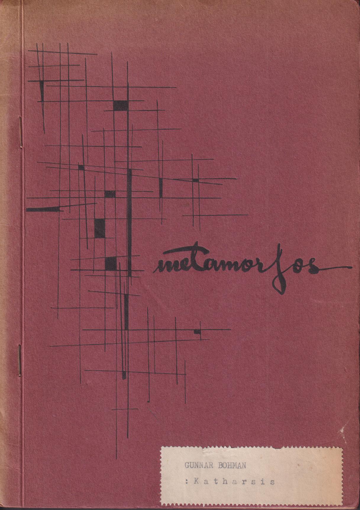 Katharsis. [Utg. av] Metamorfos förlag.