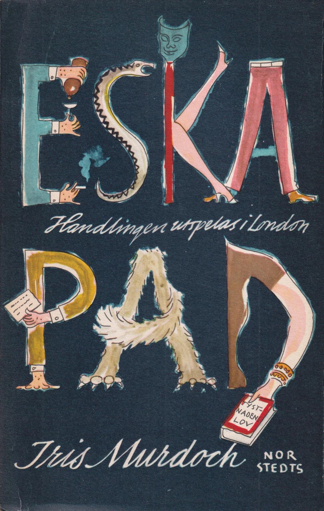 Eskapad. [Handlingen utspelas i London]. Översättning av Olov Jonason. [Utg. av] P.A. Norstedt & Söners förlag.