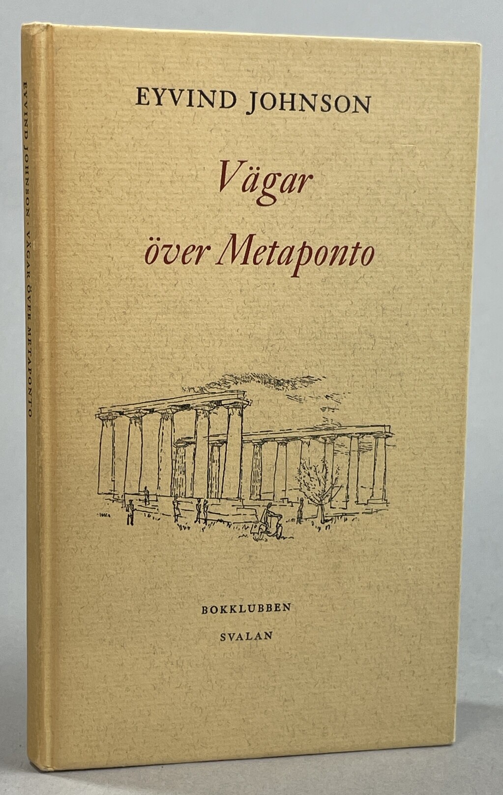 Vägar över Metaponto. En resedagbok. [Utg. av] Albert Bonniers förlag.