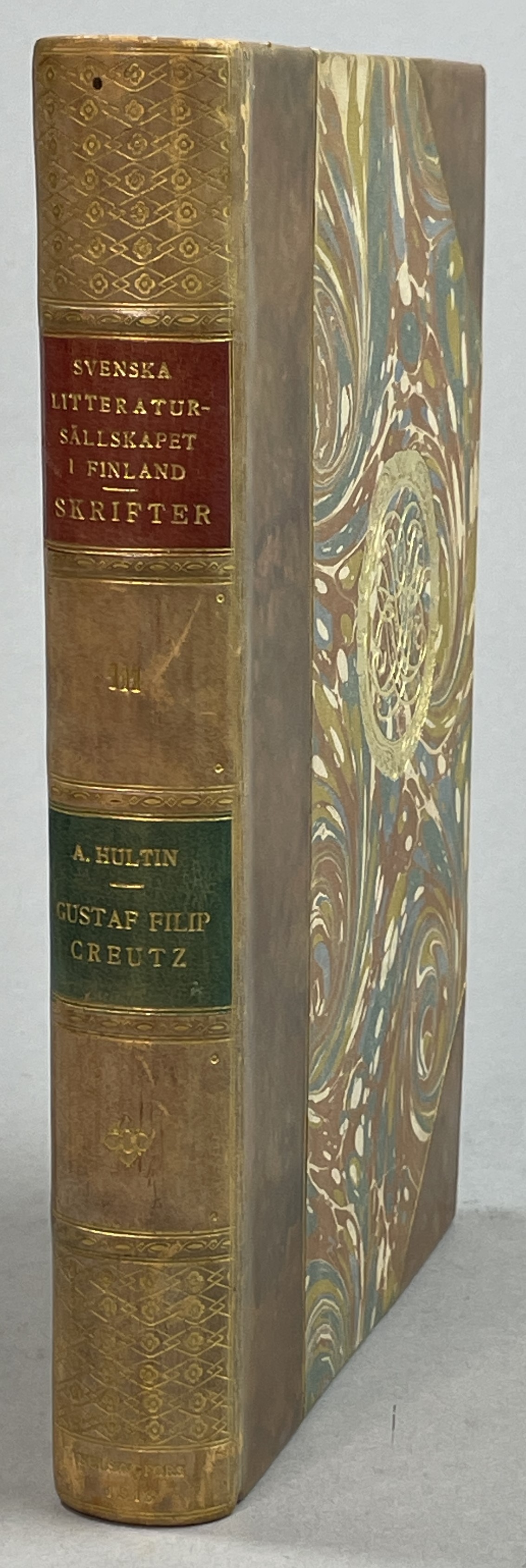 Gustaf Filip Creutz. Hans levnad och vittra skrifter.