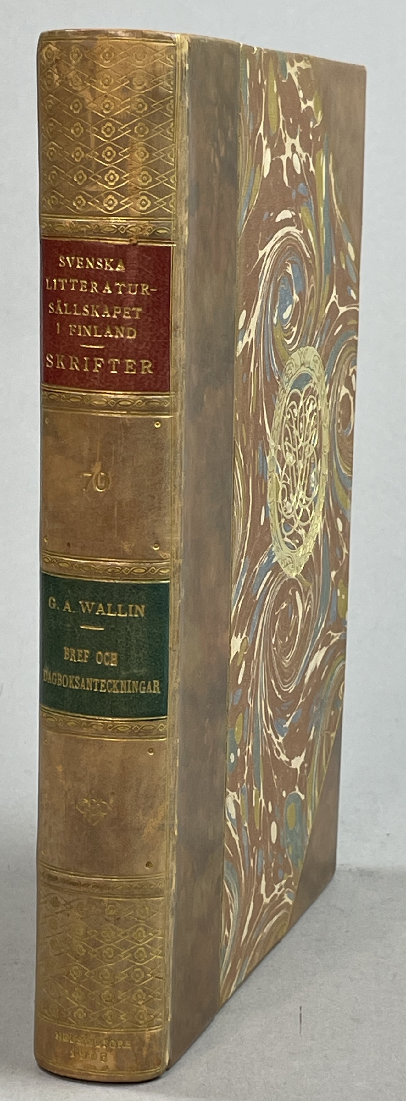 Bref och dagboksanteckningar af Georg August Wallin. Utgifna jämte en lefnadsteckning.