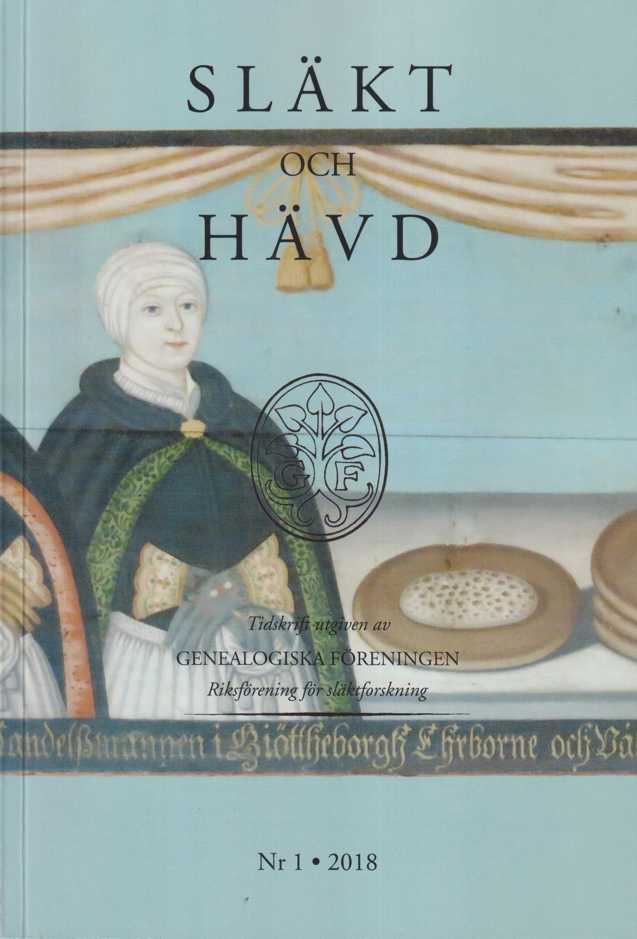 Släkt och Hävd 2018:1-4.
