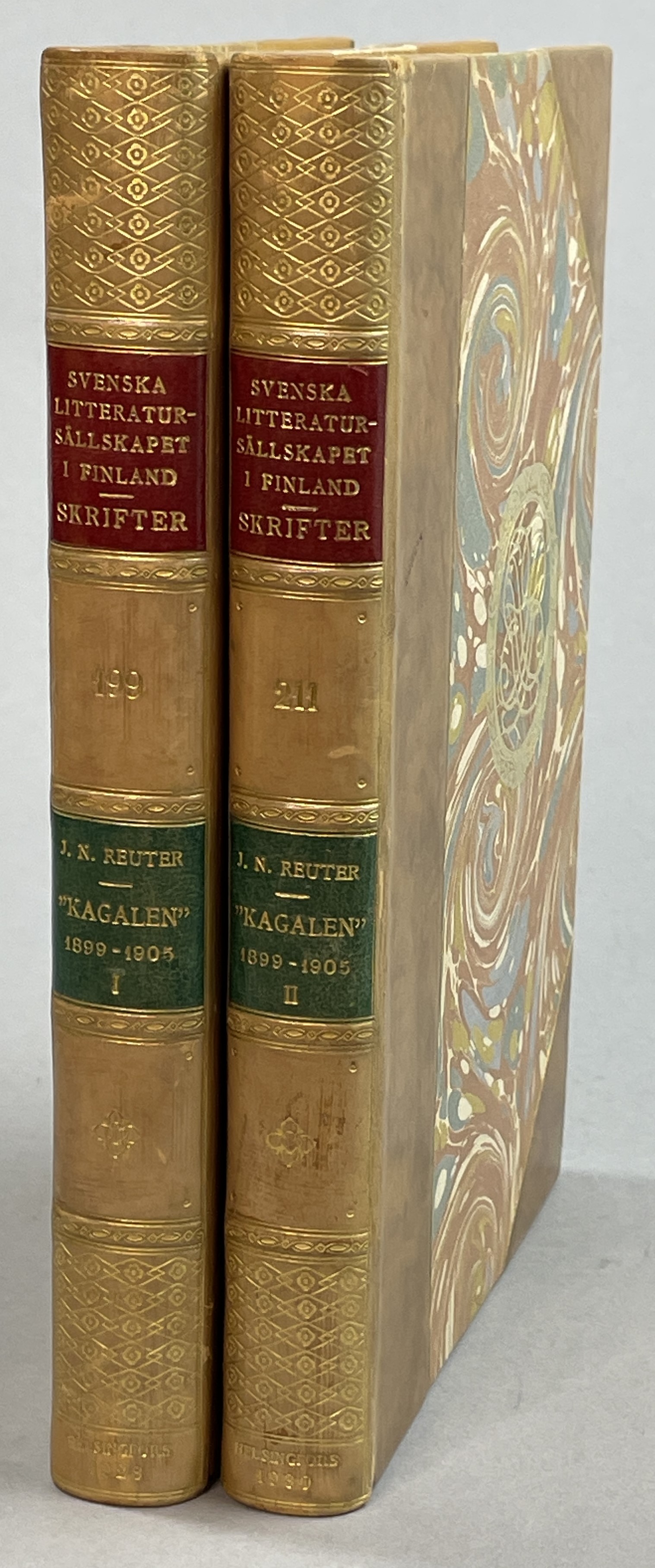 ‘Kagalen’. Ett bidrag till Finlands historia 1899-1905 av J.N. Reuter. I-II.