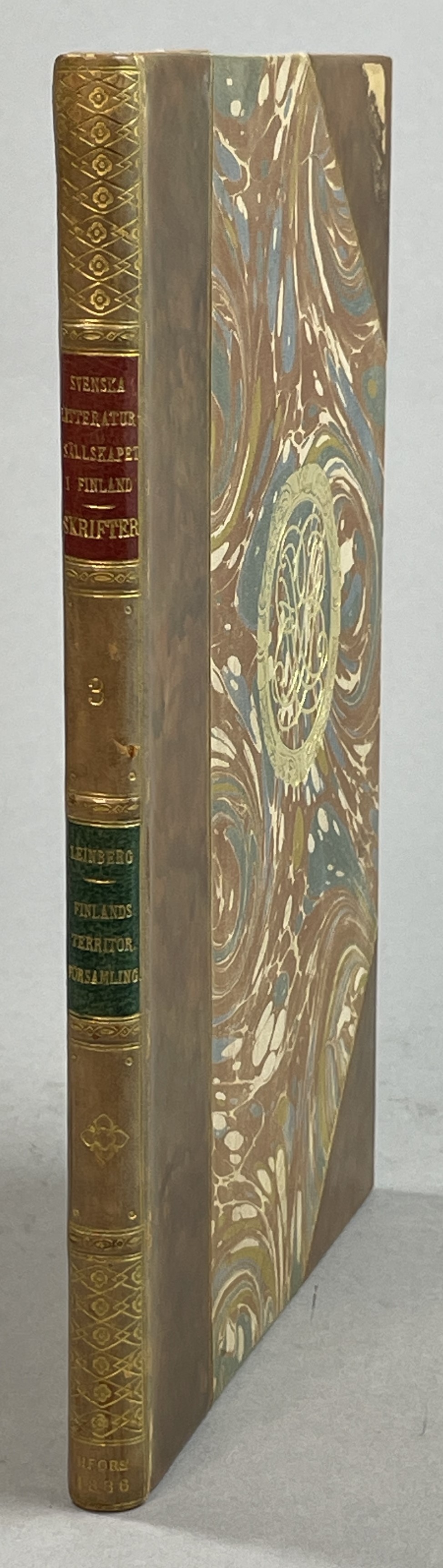 Finlands territoriala församlingars ålder, utbildning och utgrening intill 1885 års utgång af K.G. Leinberg.