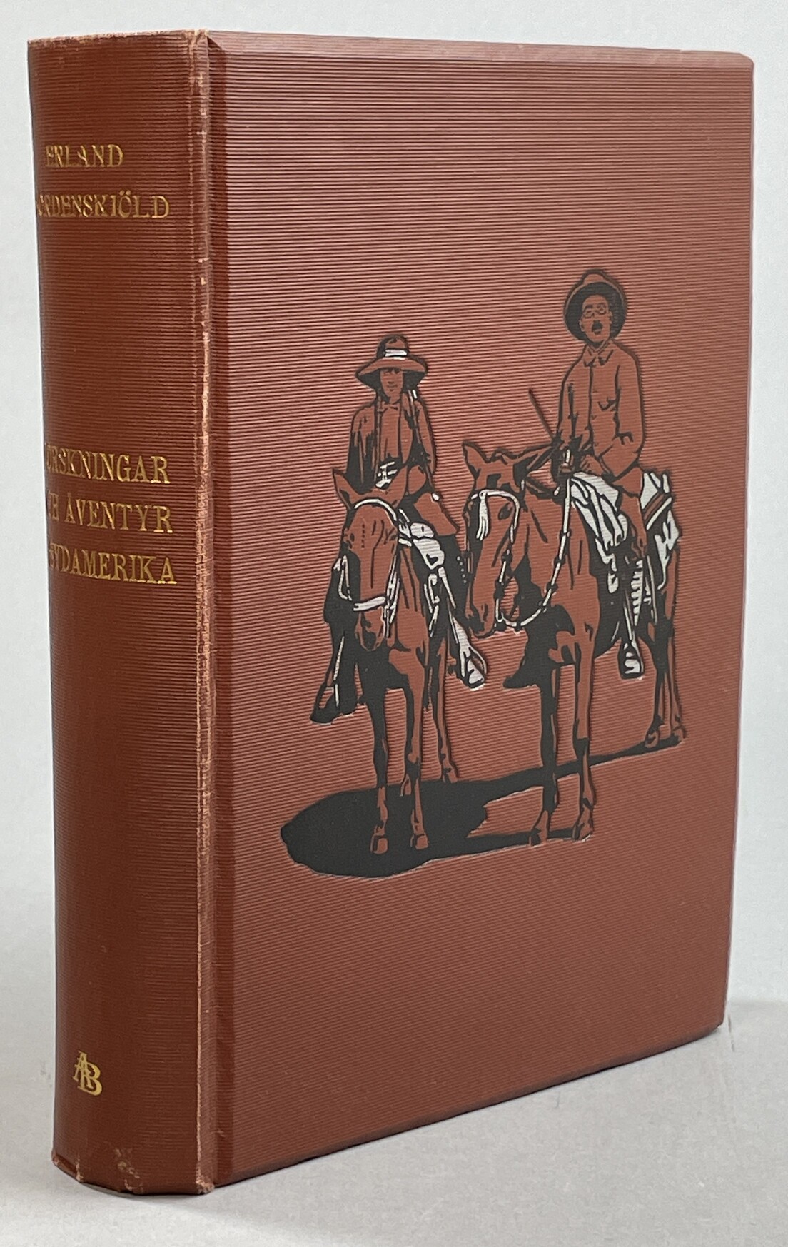 Forskningar och äventyr i Sydamerika [1913-1914]. Med 271 illustrationer. [Utg. av] Albert Bonniers förlag.