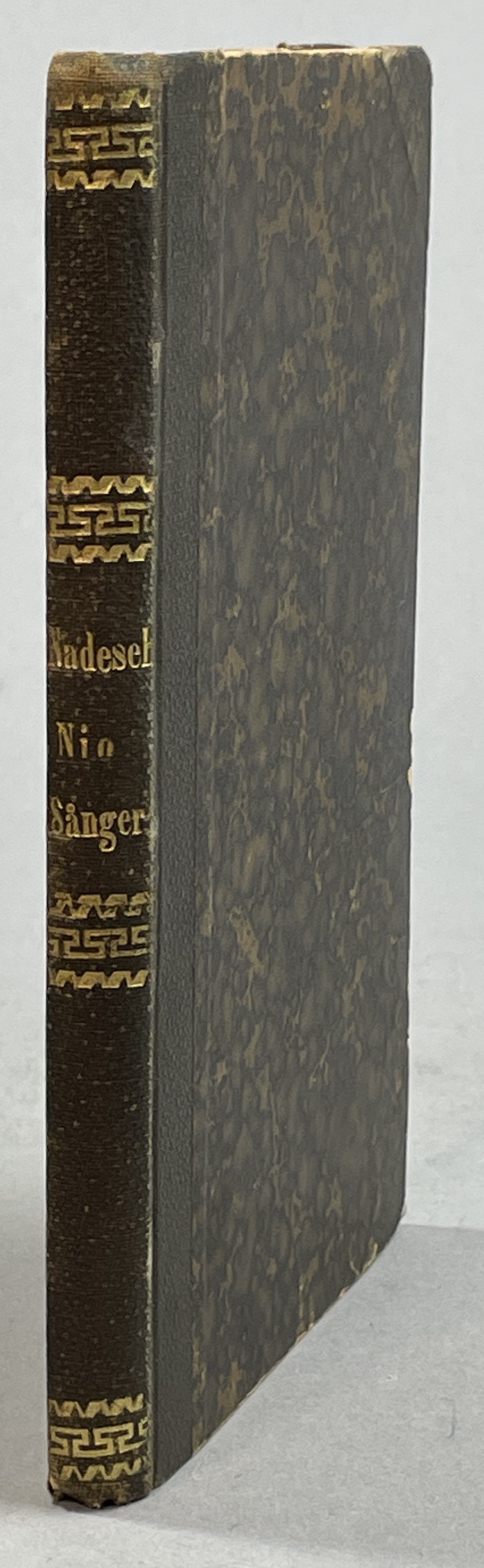 Nadeschda. Nio sånger af Johan Ludvig Runeberg. Andra upplagan.