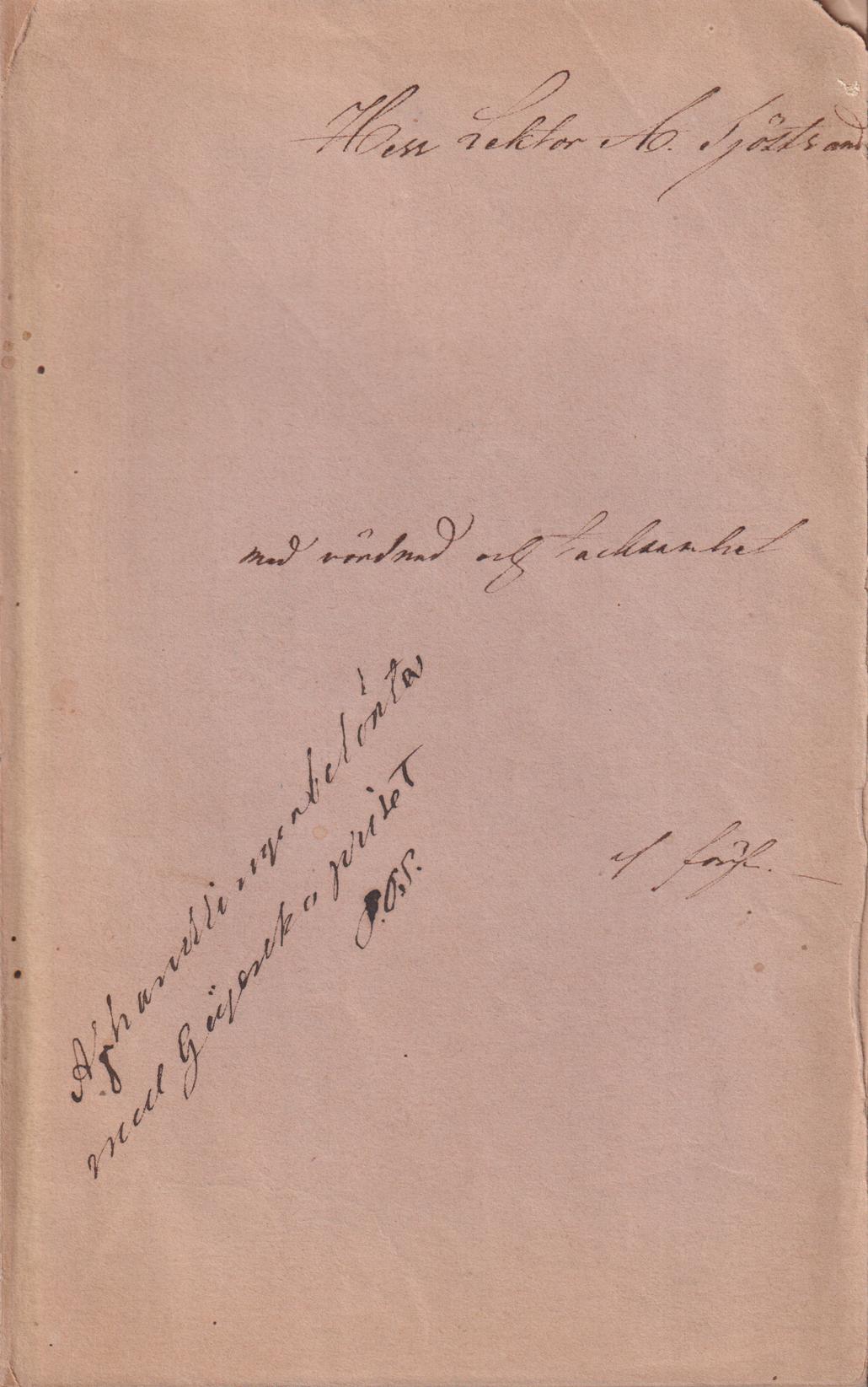 Om oroligheterna i Småland och Vestergötland år 1529. Akademisk afhandling, ... af Alfr. Gust. Ahlqvist ...