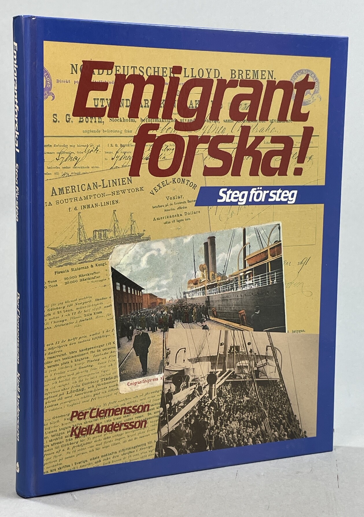 Emigrantforska! Steg för steg. [Kartor: Susanne Linde]. [Utg. av] LTs förlag, Stockholm.