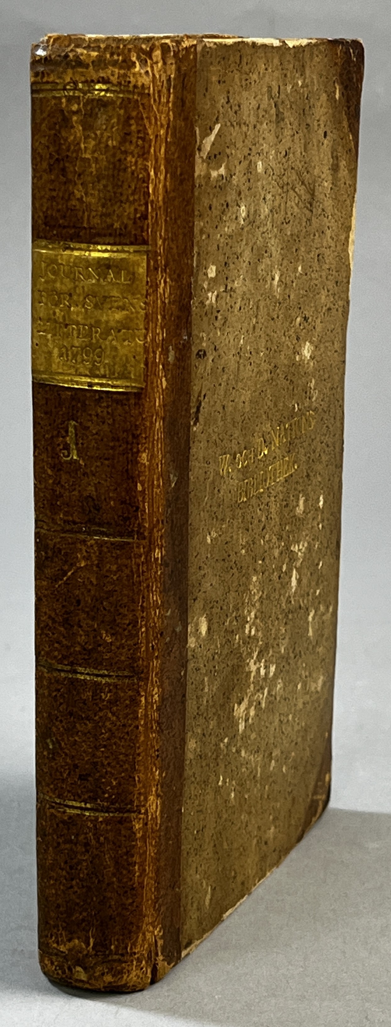 Journal för svensk litteratur år 1799. Tredje bandet. Utgifven i Stockholm af G.A. Silfverstolpe.